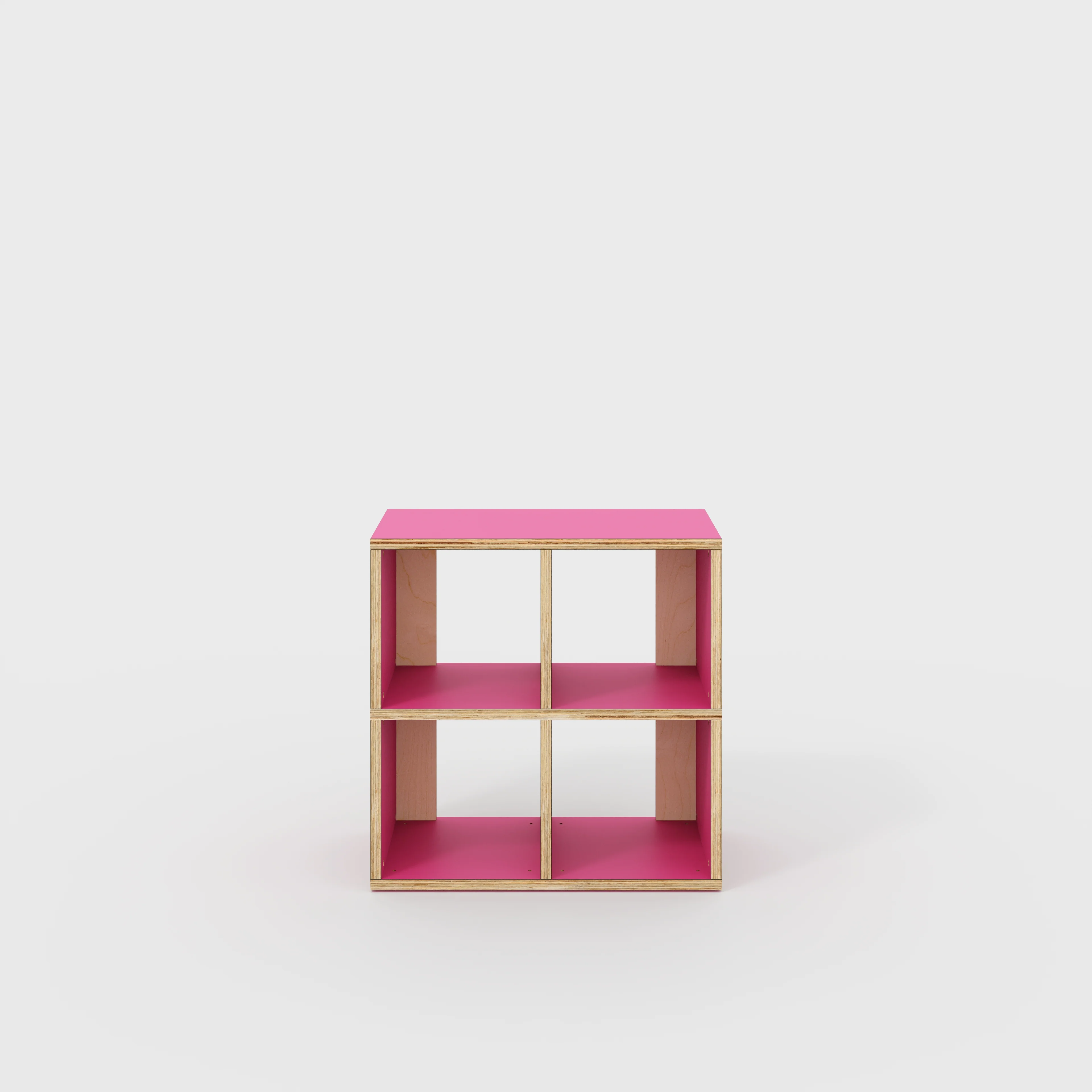 Plywood Open Shelves - Formica Juicy Pink - 800(w) x 400(d) x 800(h)