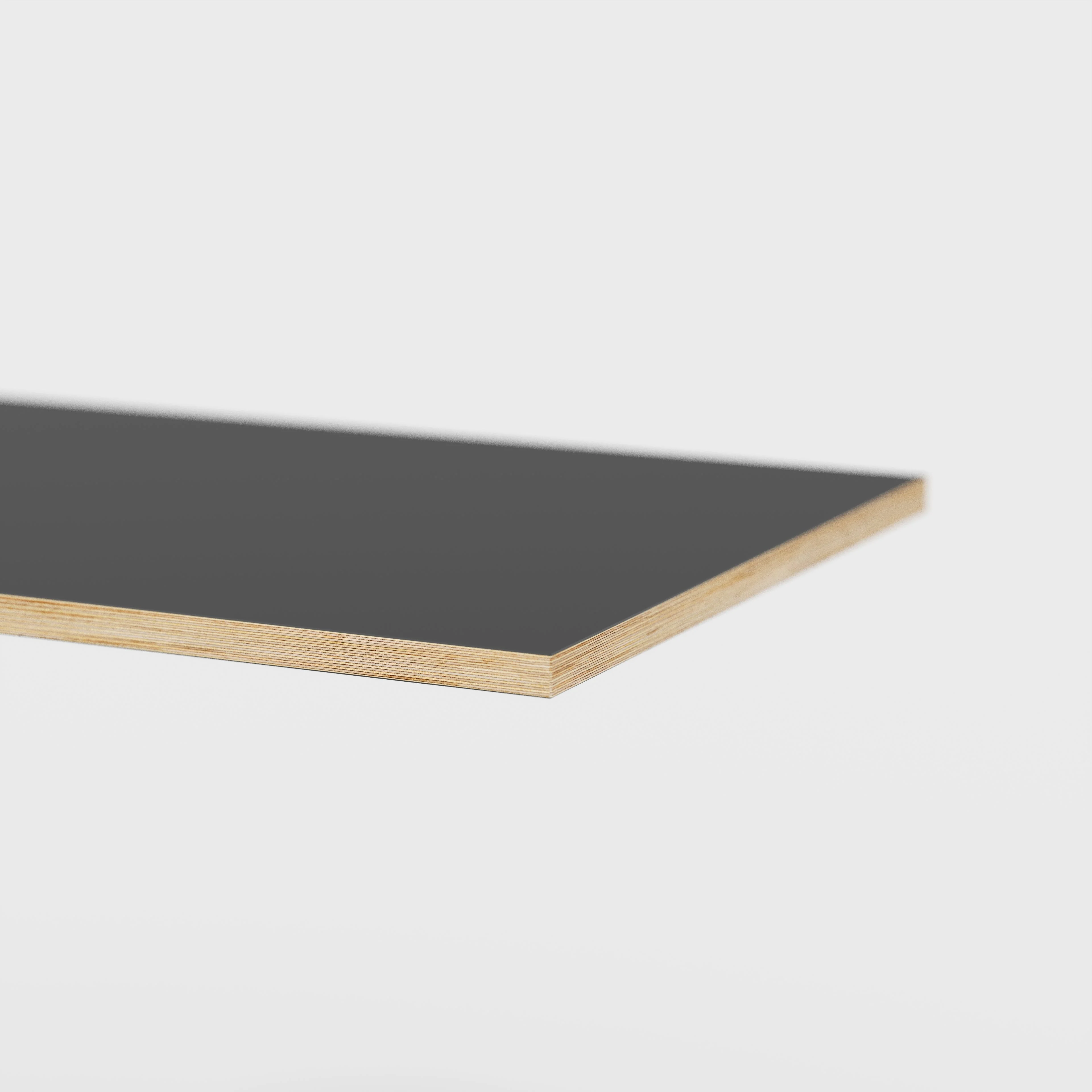 Plywood Desktop - Formica Diamond Black - 1600(w) x 800(d) - Image 3