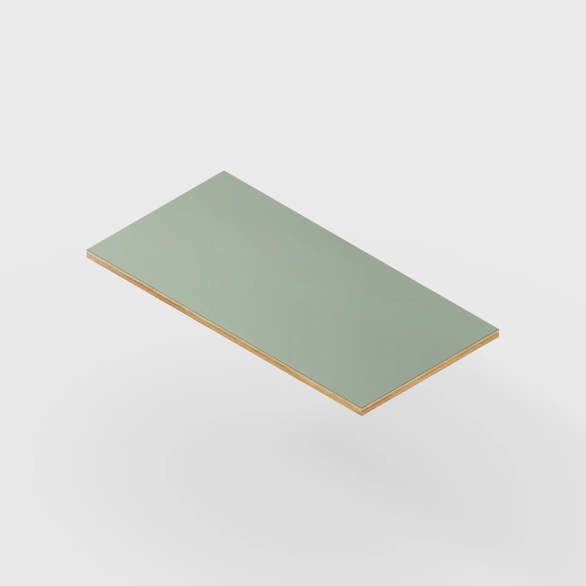 Plywood Desktop - Formica Green Slate - 1200(w) x 600(d) - 24mm