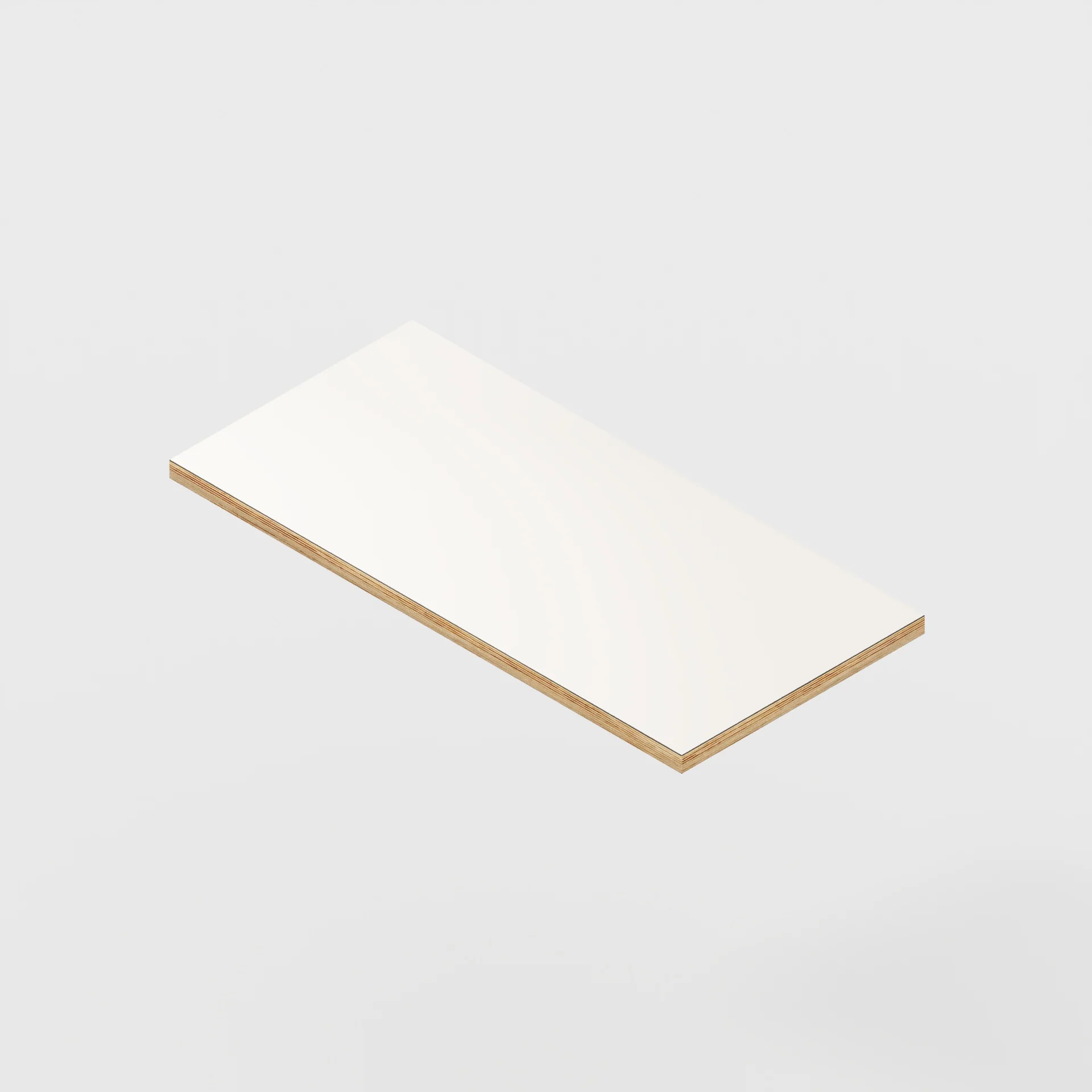 Plywood Desktop - Formica Surf - 800(w) x 380(d) - 24mm