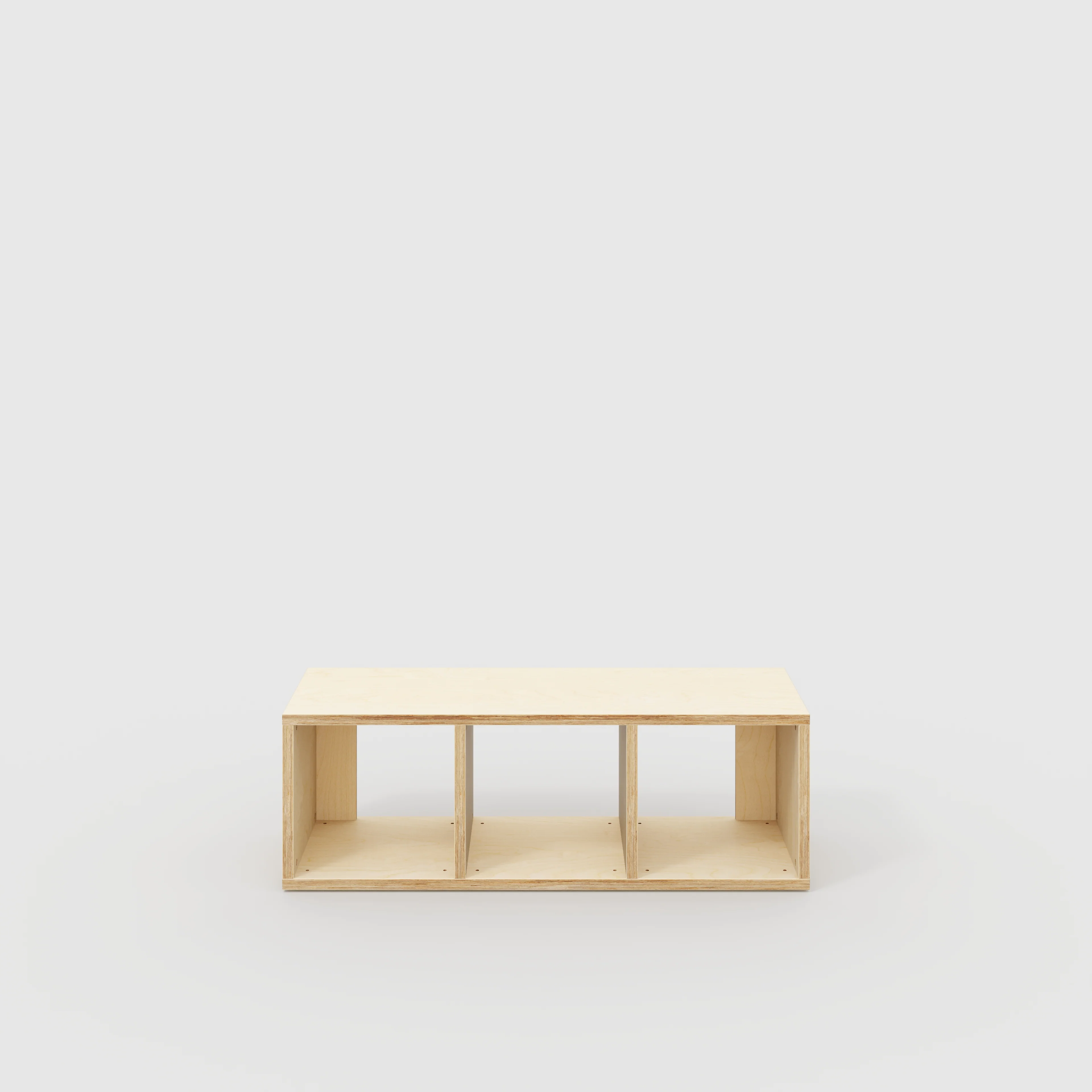 Plywood Open Shelves - Plywood Birch - 1200(w) x 400(d) x 400(h)