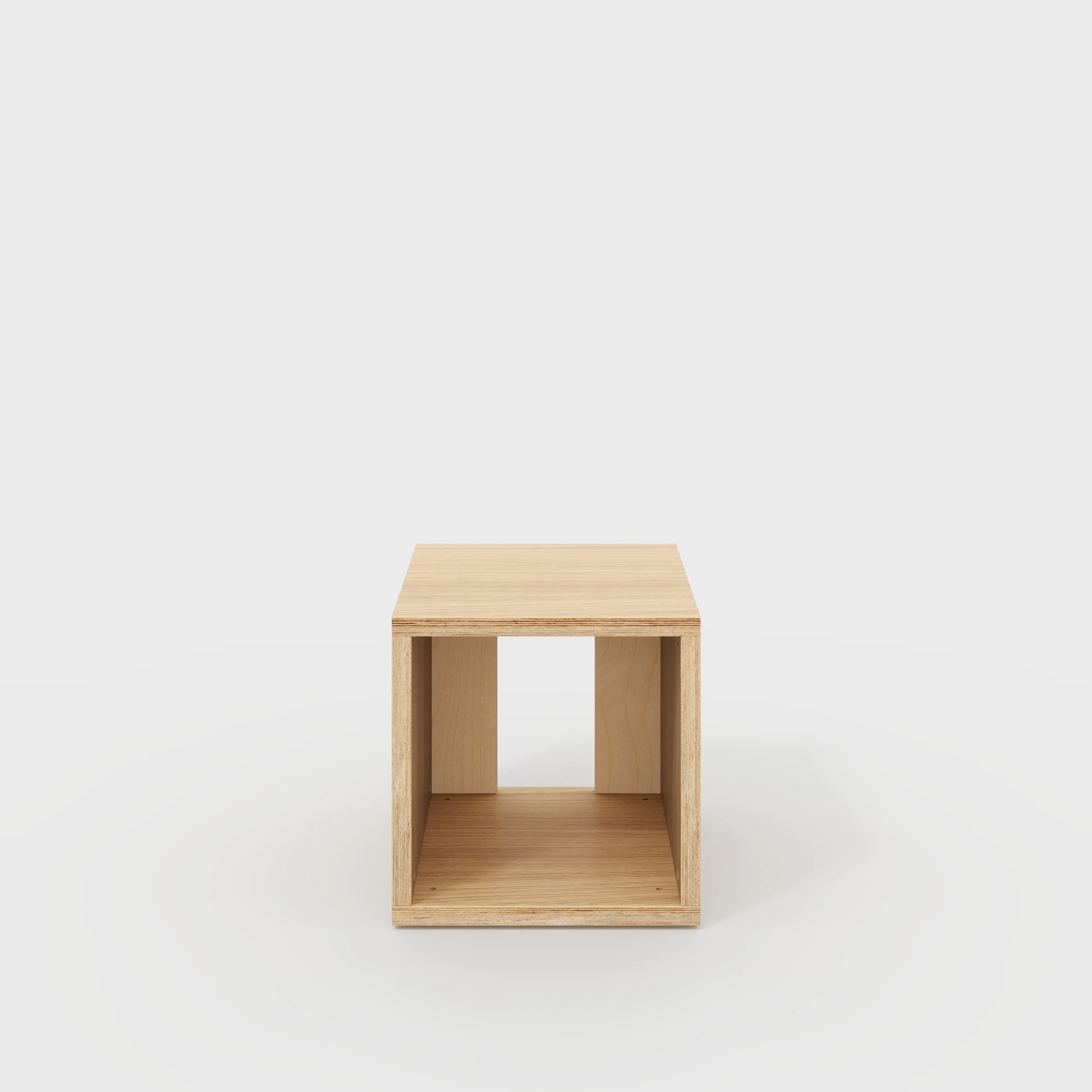 Plywood Open Shelves - Plywood Oak - 400(w) x 400(d) x 400(h)