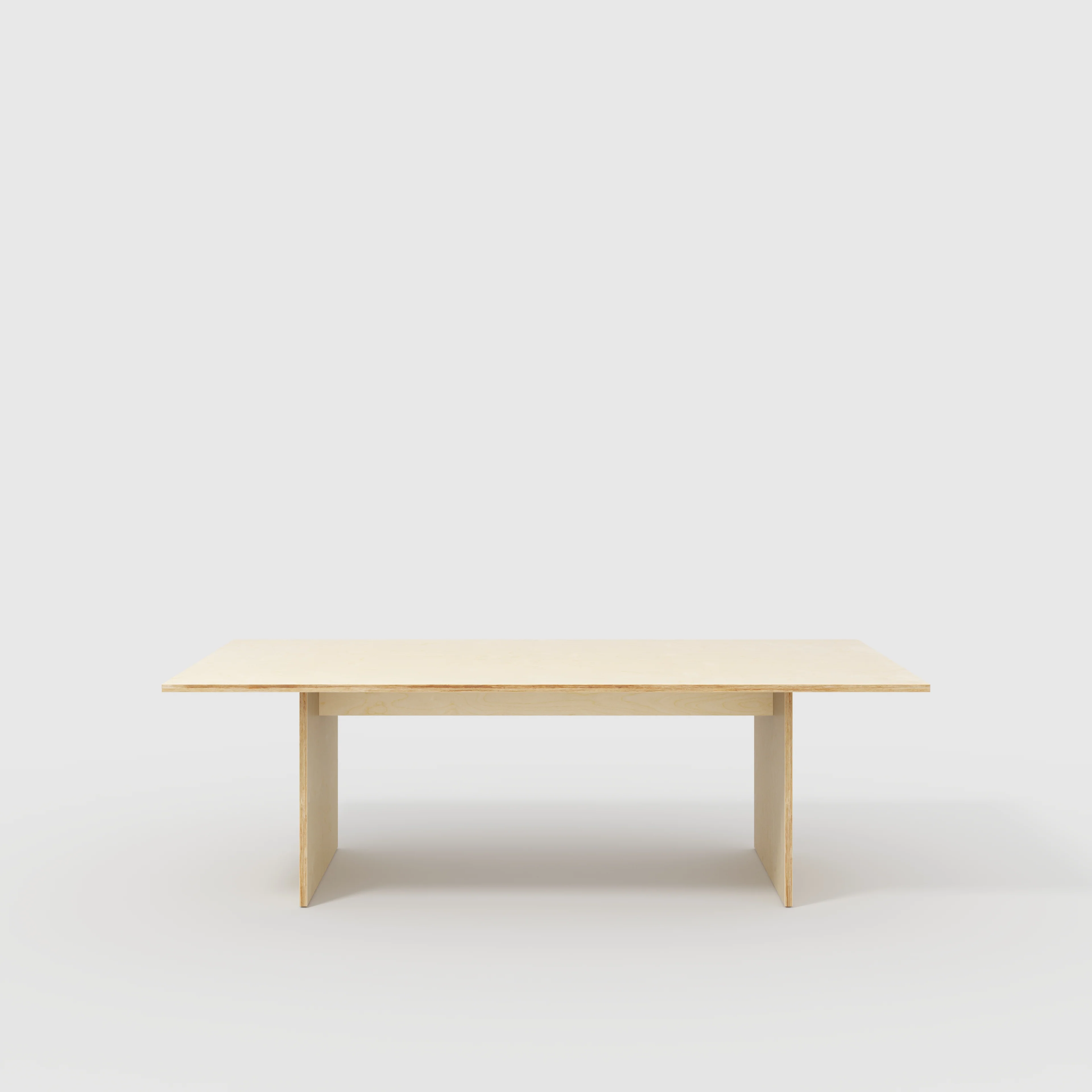 Plywood Platform Table - Plywood Birch - 2400(w) x 1200(d) x 750(h)