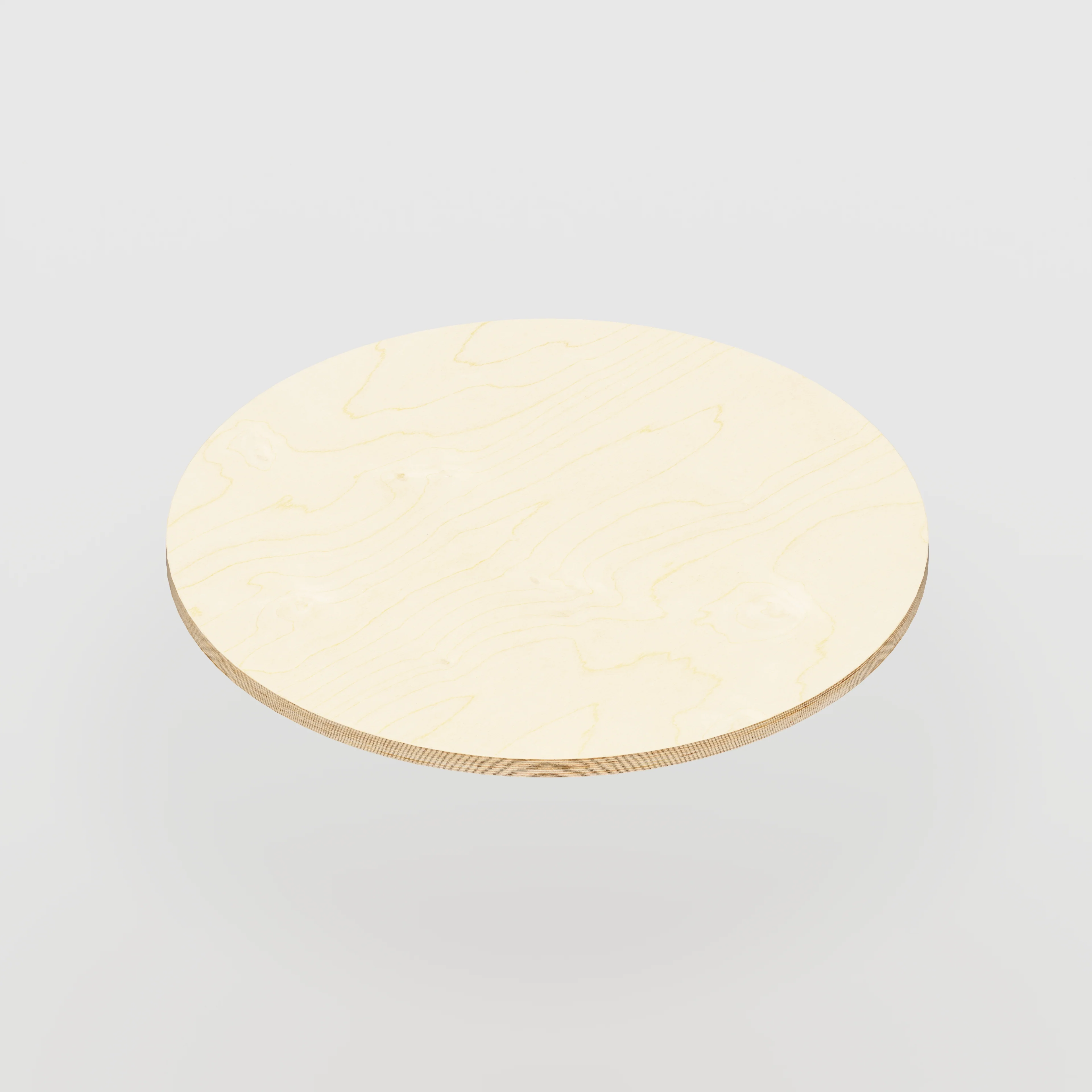 Plywood Round Tabletop - Plywood Birch - 800(dia) - Image 4