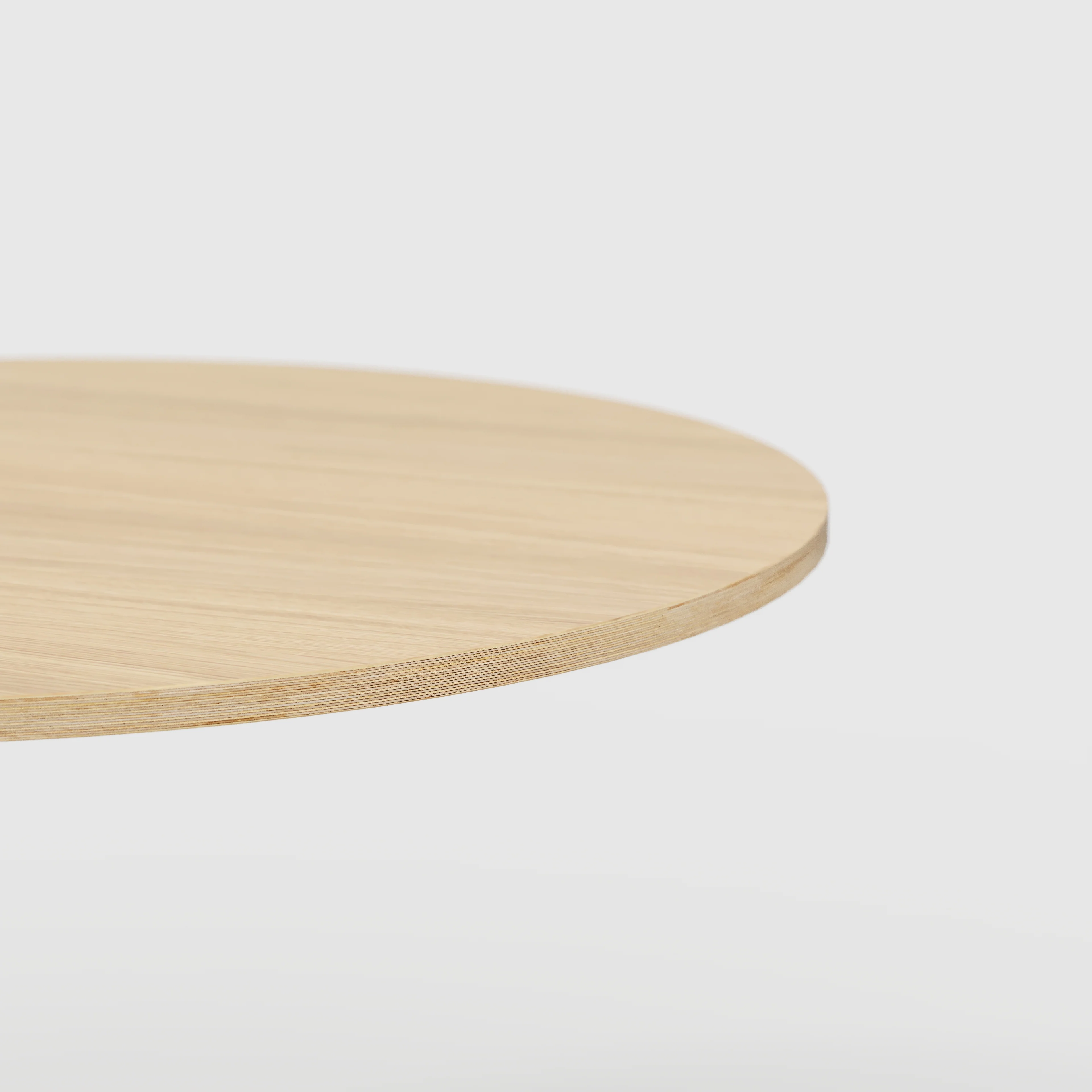 Plywood Round Tabletop - Plywood Oak - 1200(dia) - Image 3