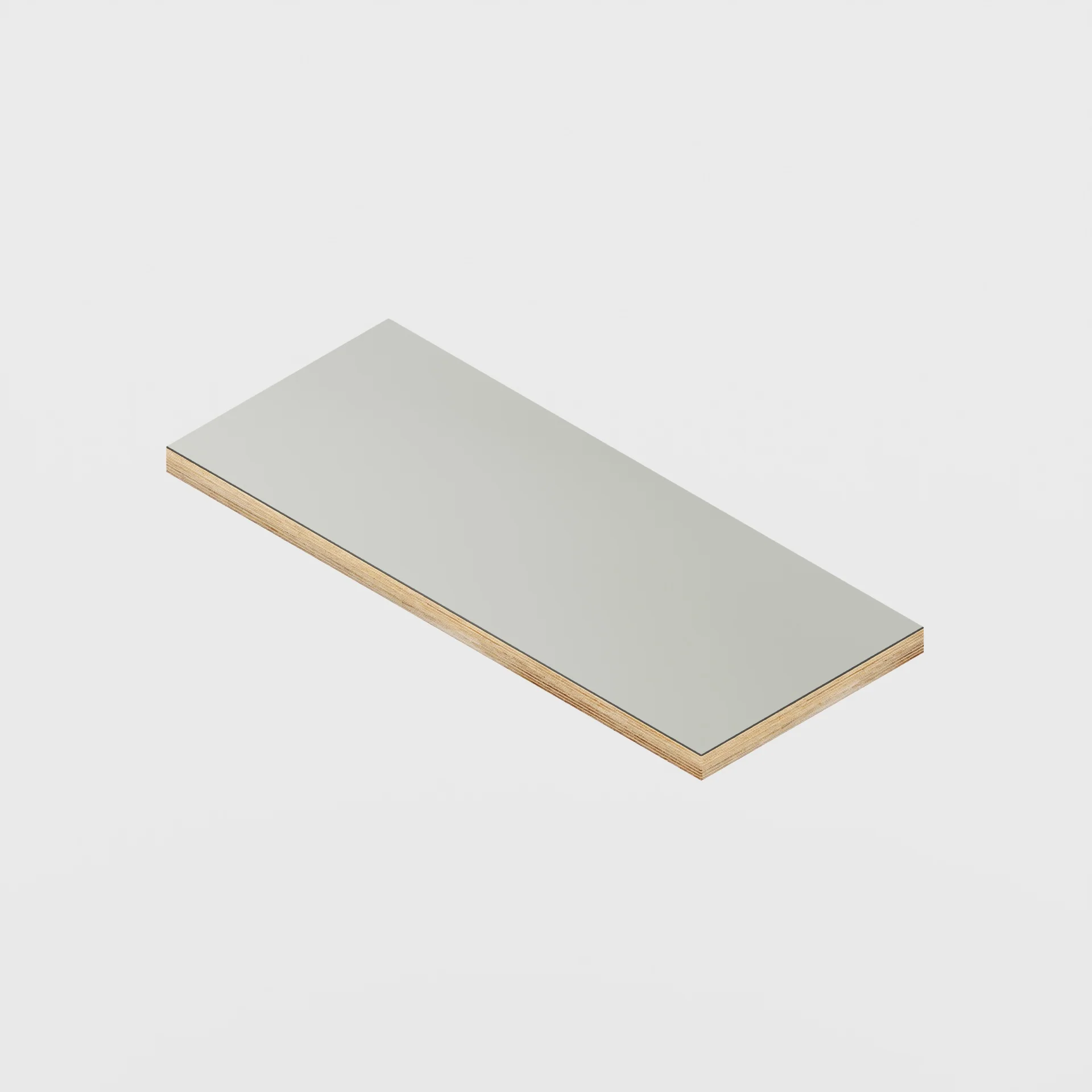 Plywood Shelf - Altofina Grey 001 - 600(w) x 250(d) - 24mm