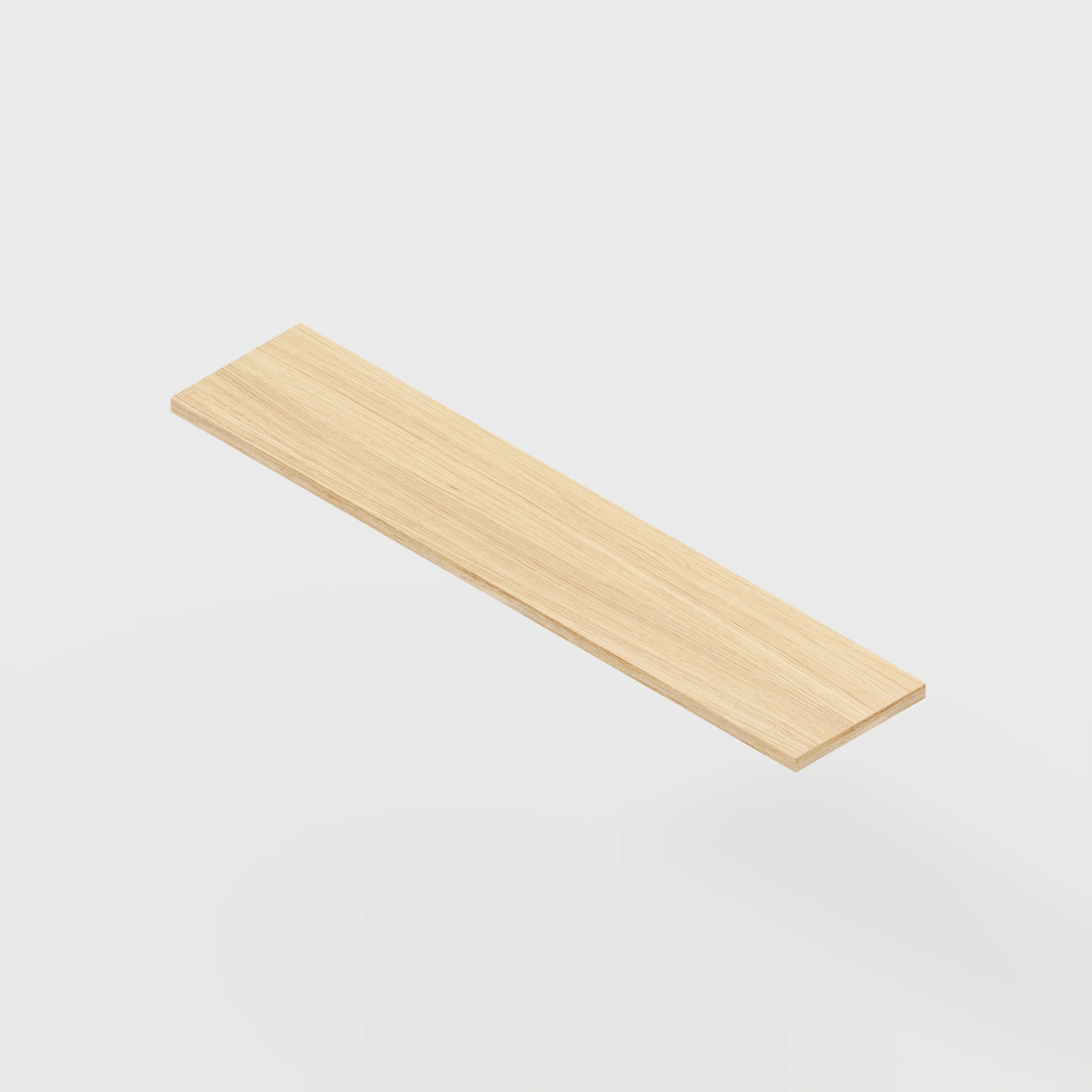 Plywood Shelf - Plywood Oak - 1600(w) x 250(d)