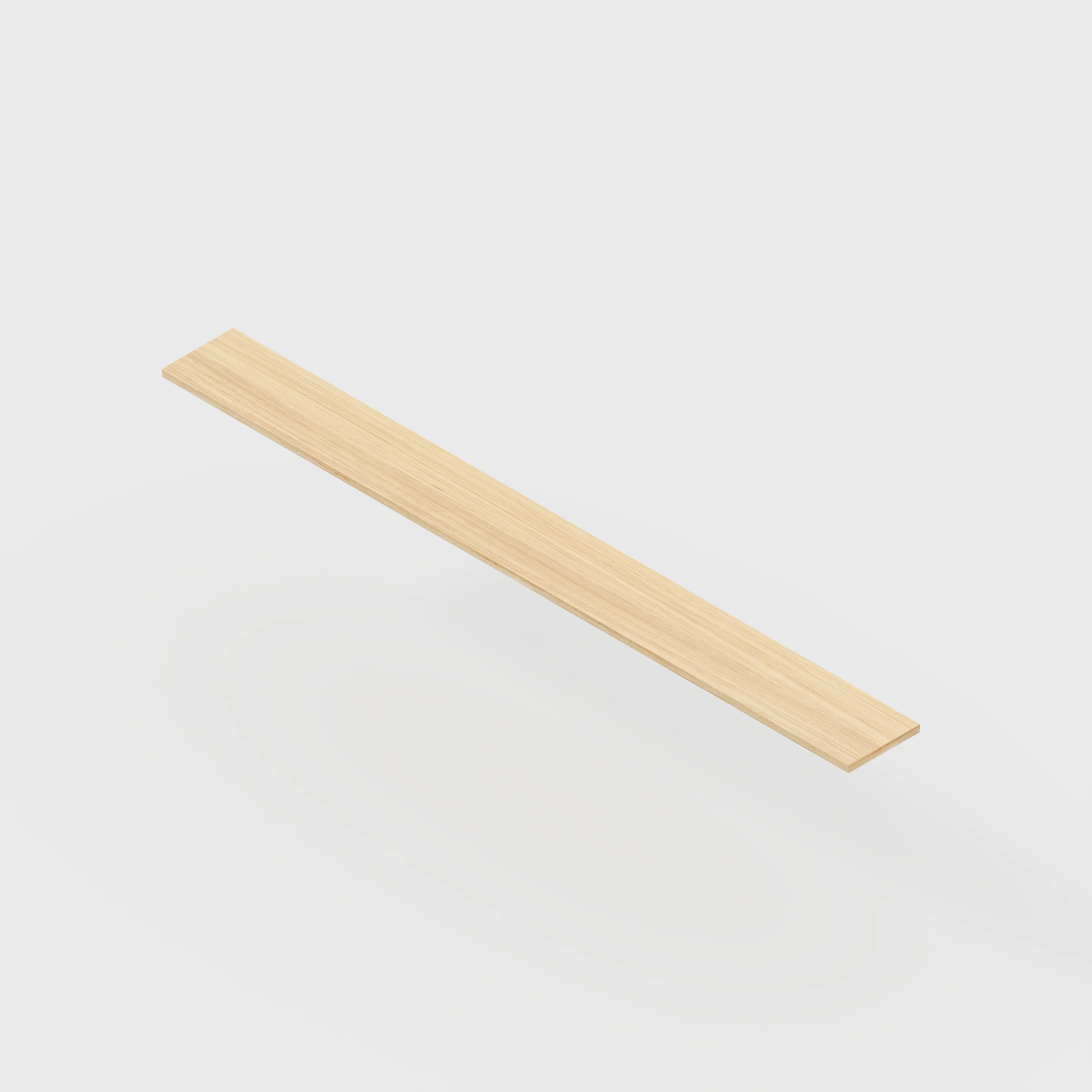 Plywood Shelf - Plywood Oak - 2400(w) x 250(d) - 30mm