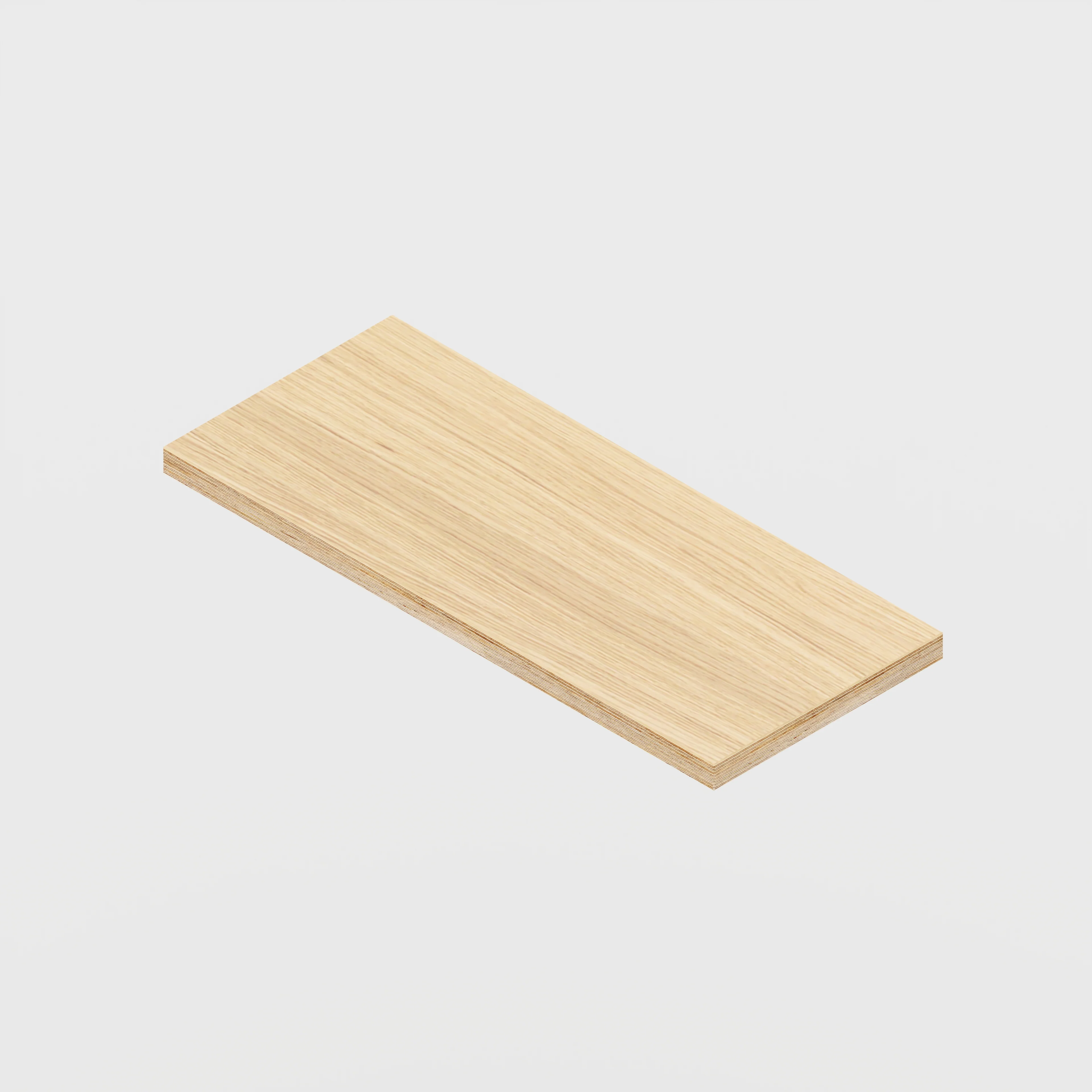 Plywood Shelf - Plywood Oak - 600(w) x 250(d)