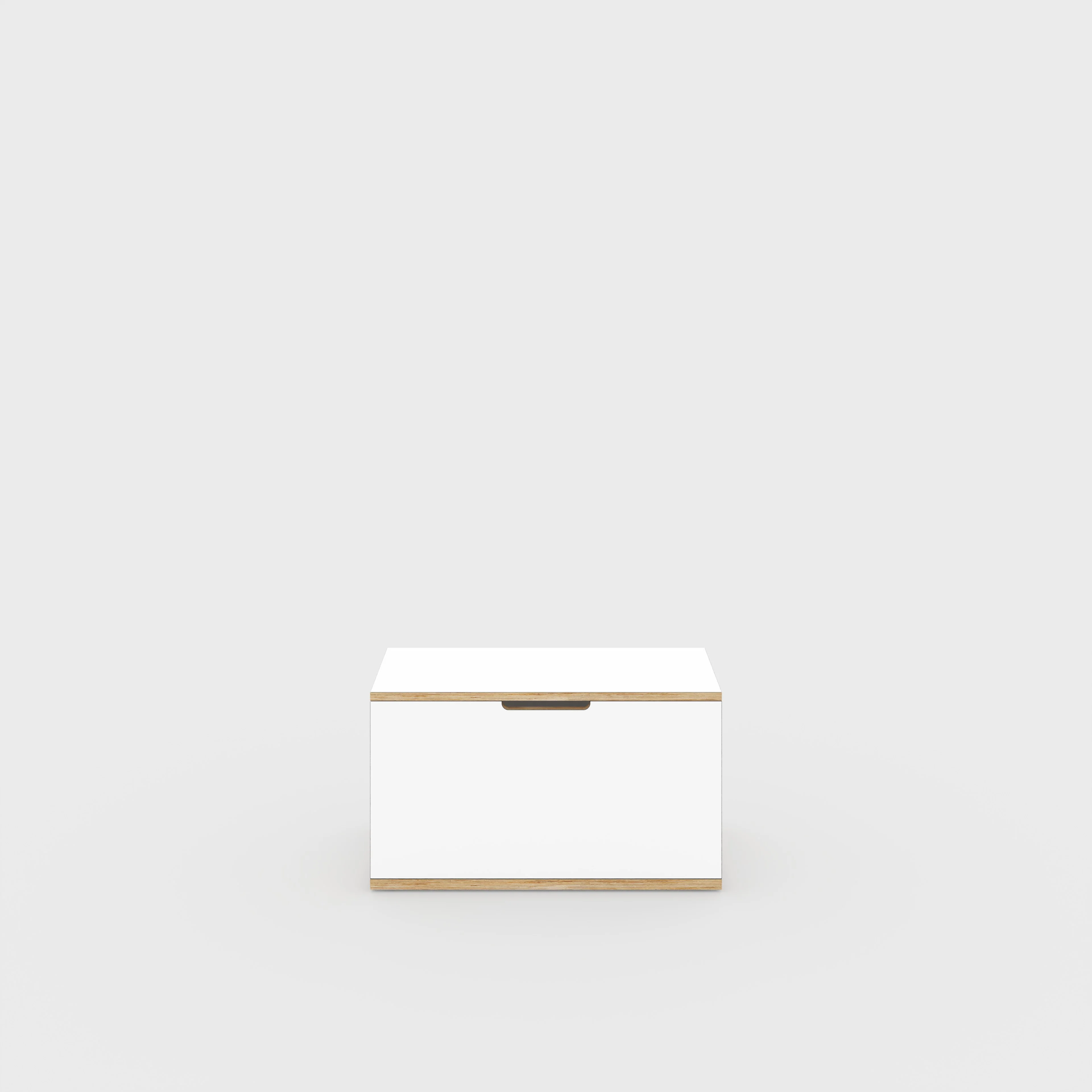 Plywood Storage Trunk - Formica White - 800(w) x 400(d) x 450(h)