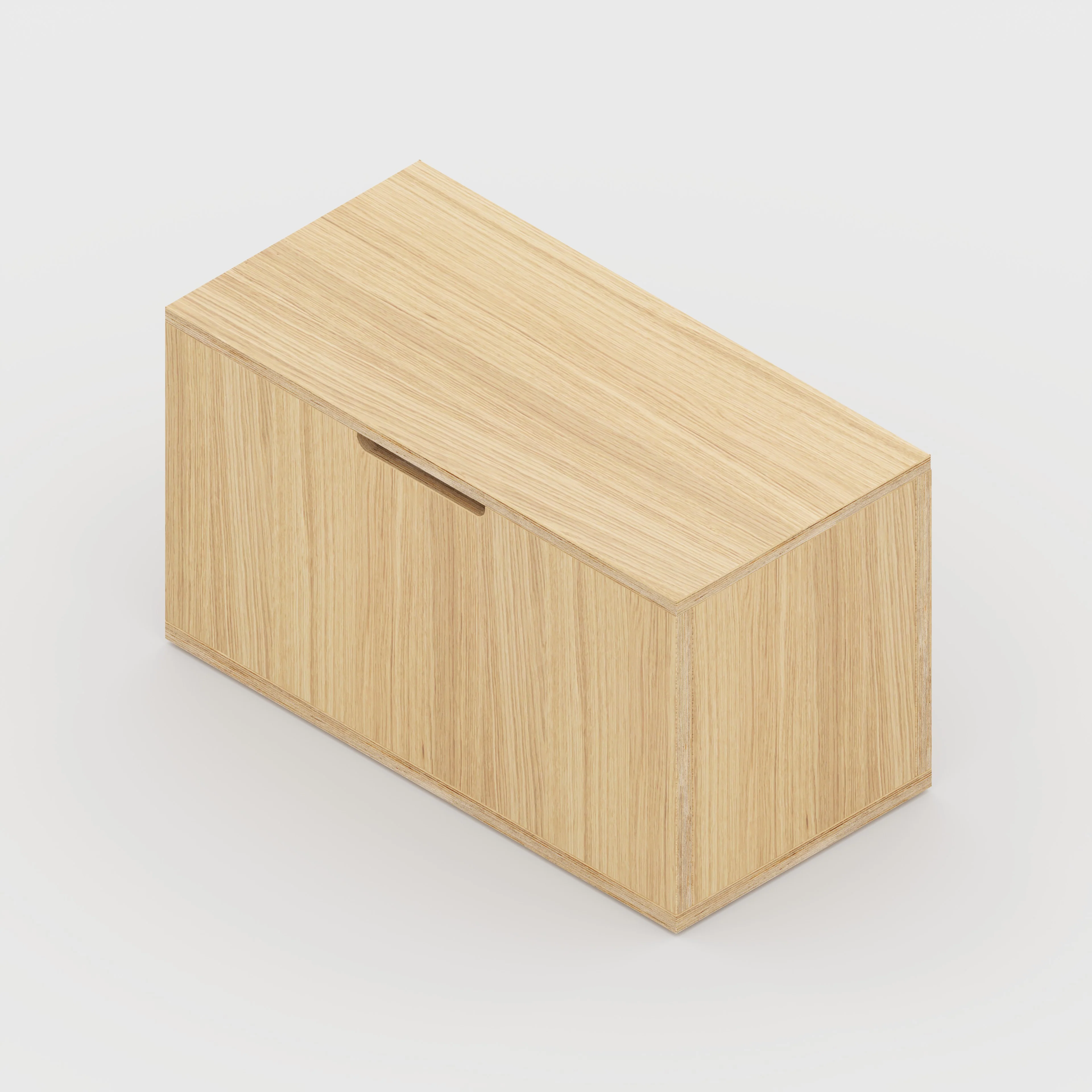 Plywood Storage Trunk - Plywood Oak - 800(w) x 400(d) x 450(h) - Image 2