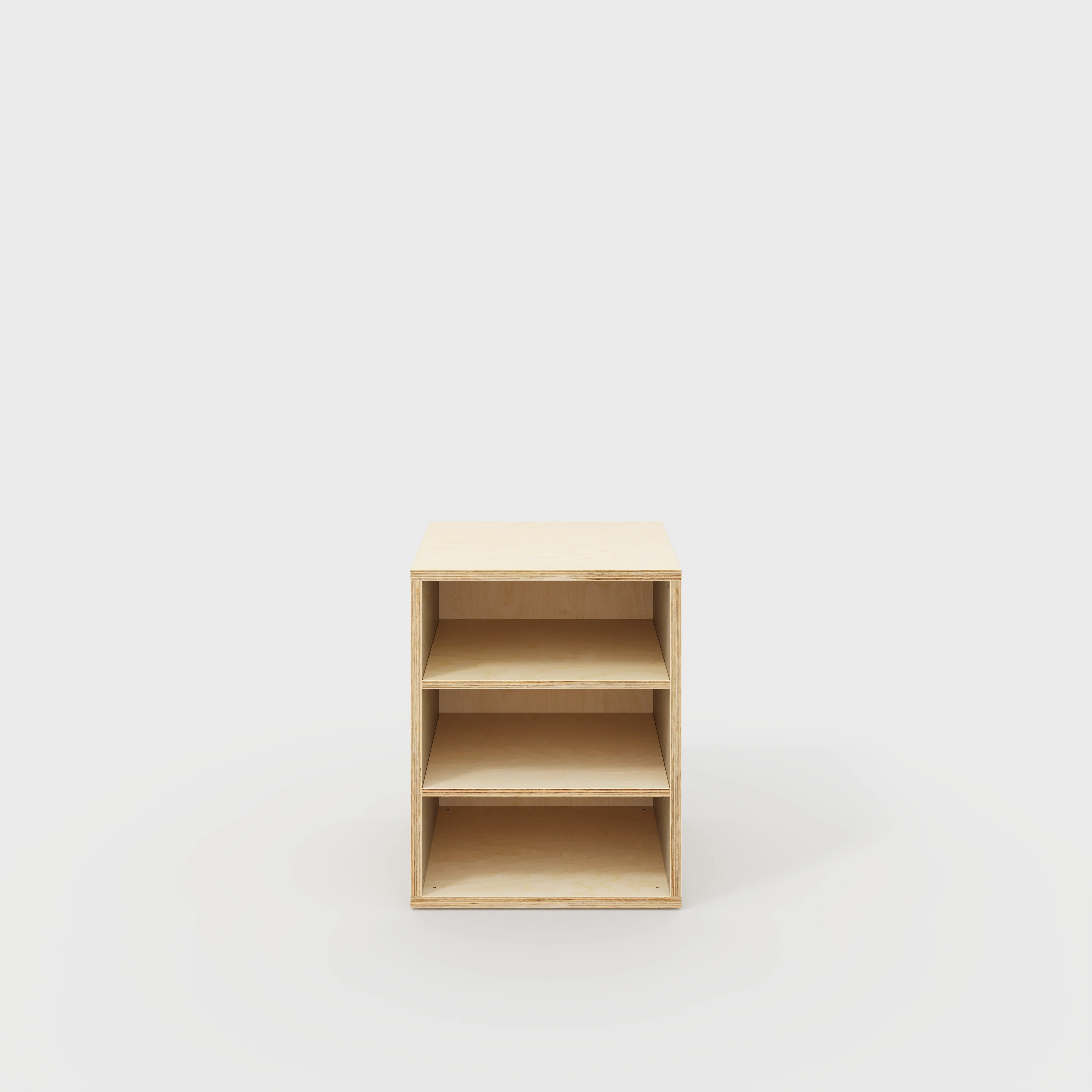 Plywood Storage with Shelves - Plywood Birch - 600(w) x 600(d) x 750(h)