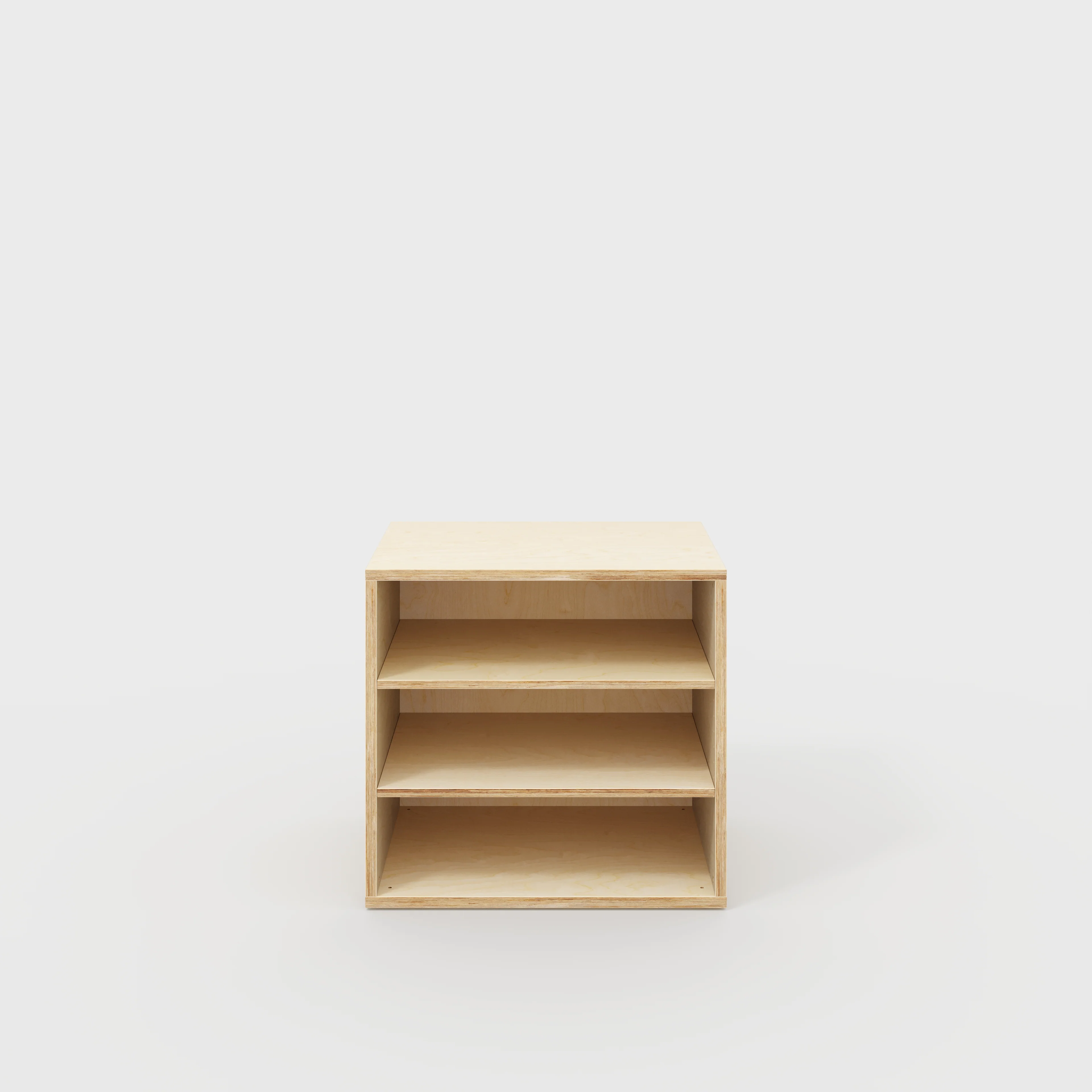 Plywood Storage with Shelves - Plywood Birch - 800(w) x 600(d) x 750(h)
