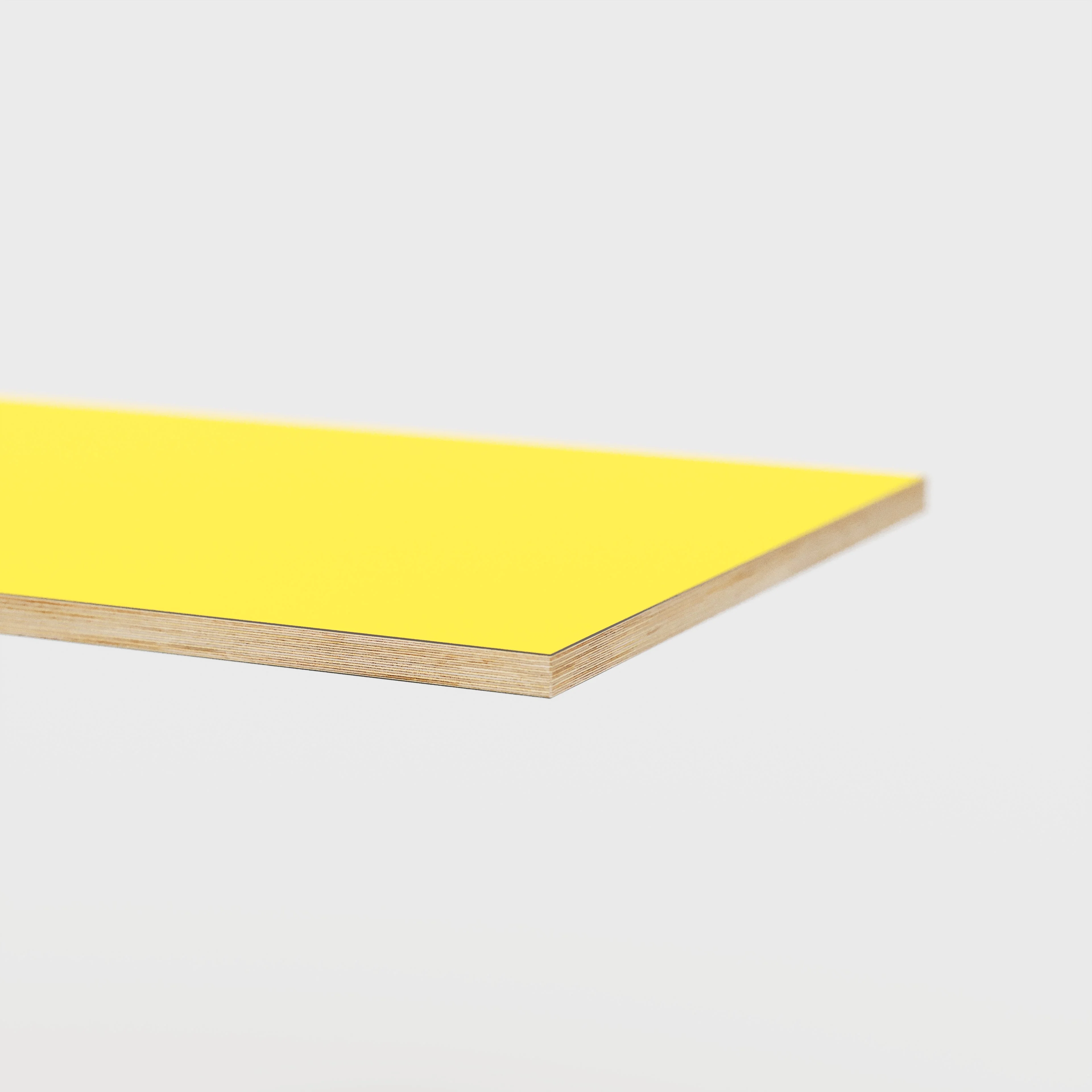 Plywood Tabletop - Formica Chrome Yellow - 2400(w) x 1200(d) - Image 3