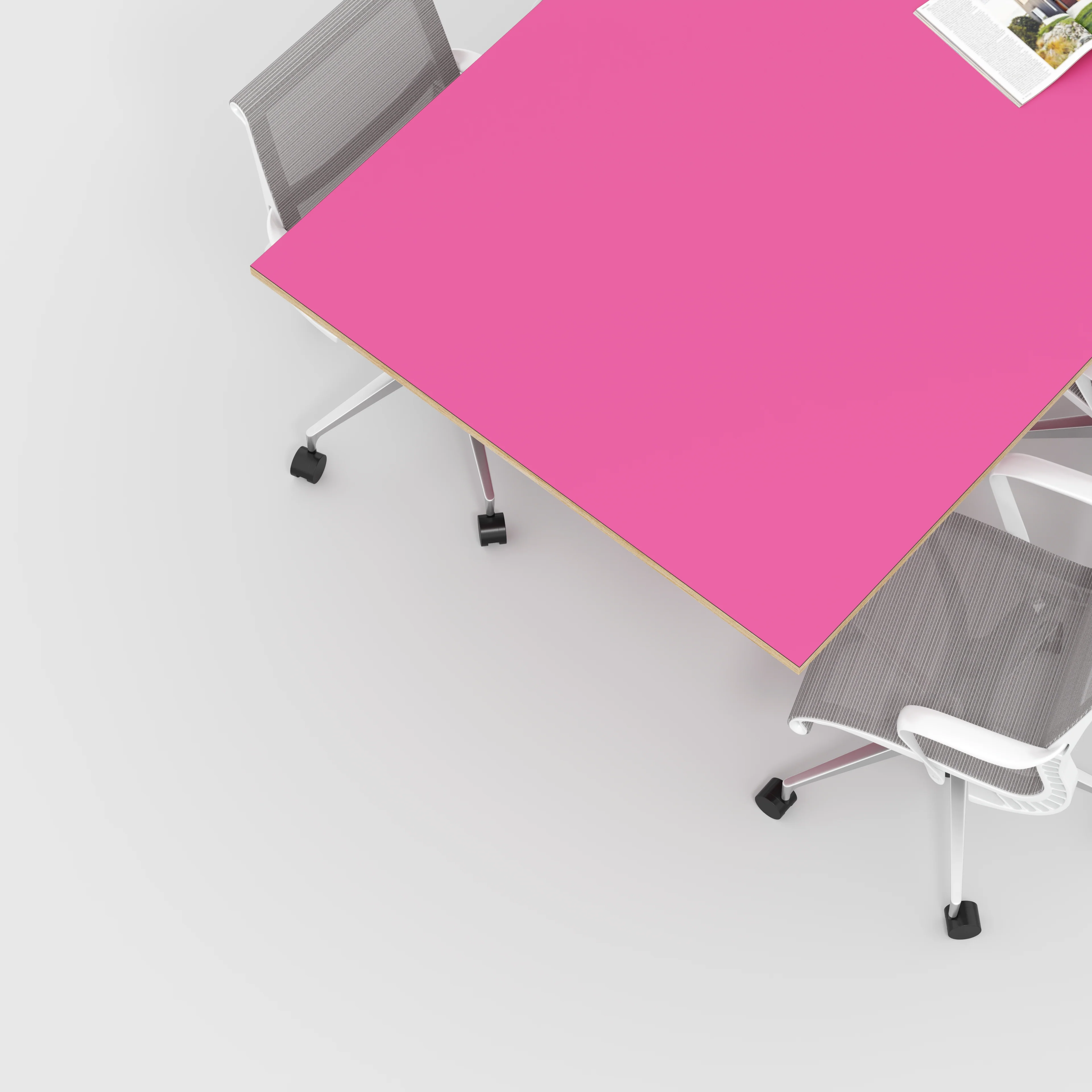 Plywood Tabletop - Formica Juicy Pink - 2400(w) x 1200(d) - Image 2
