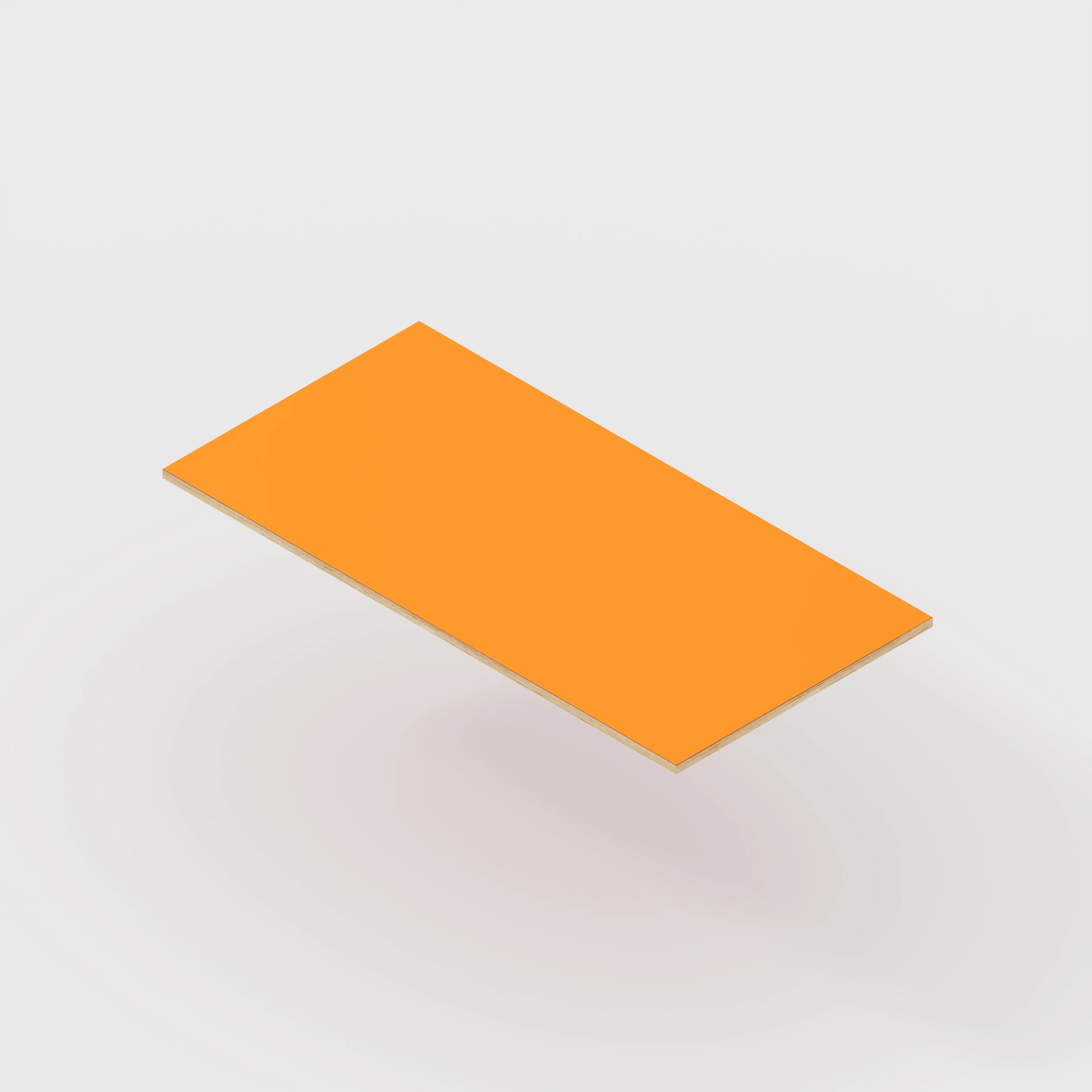 Plywood Tabletop - Formica Levante Orange - 1600(w) x 800(d) - Image 4