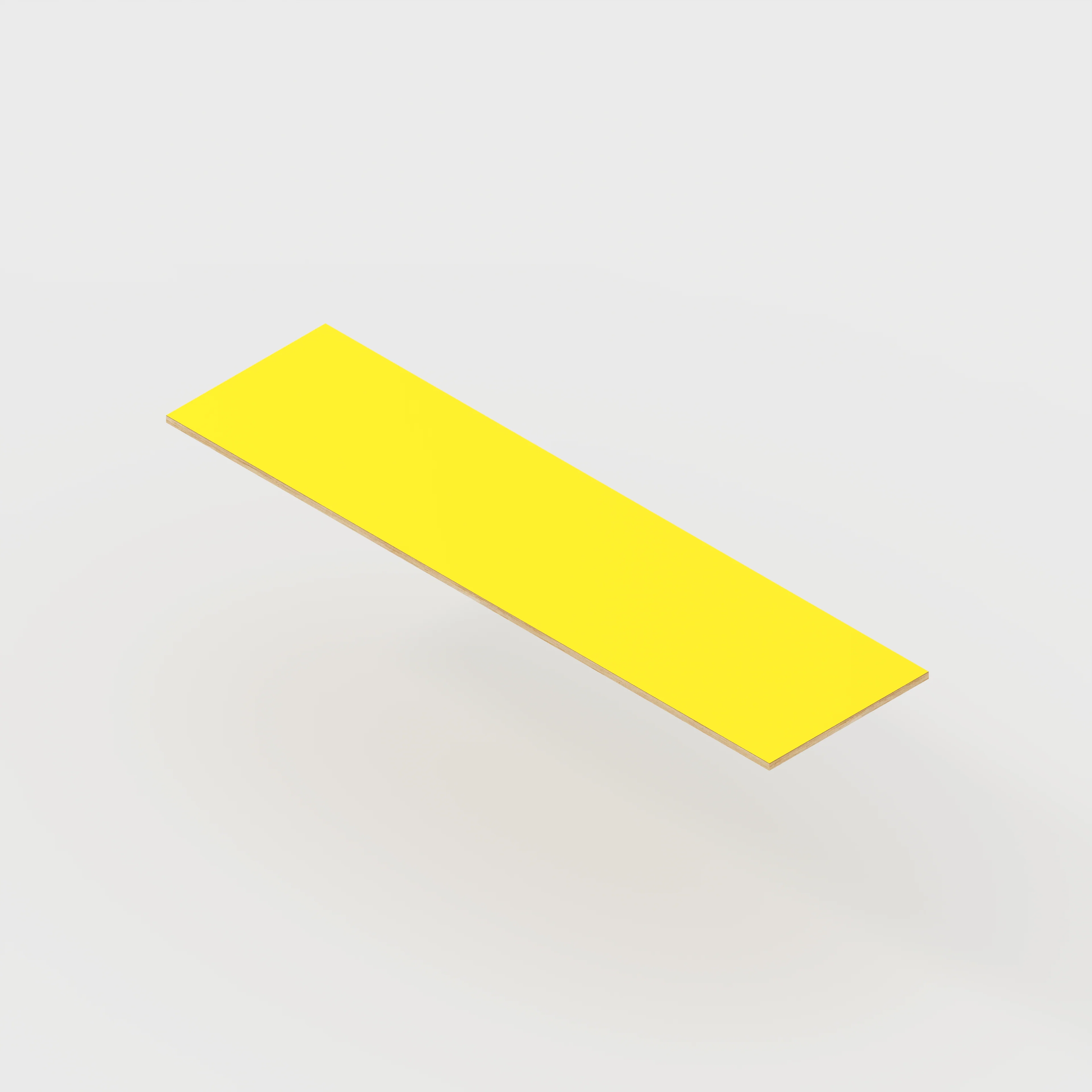 Plywood Worktop - Formica Chrome Yellow - 2400(w) x 635(d)