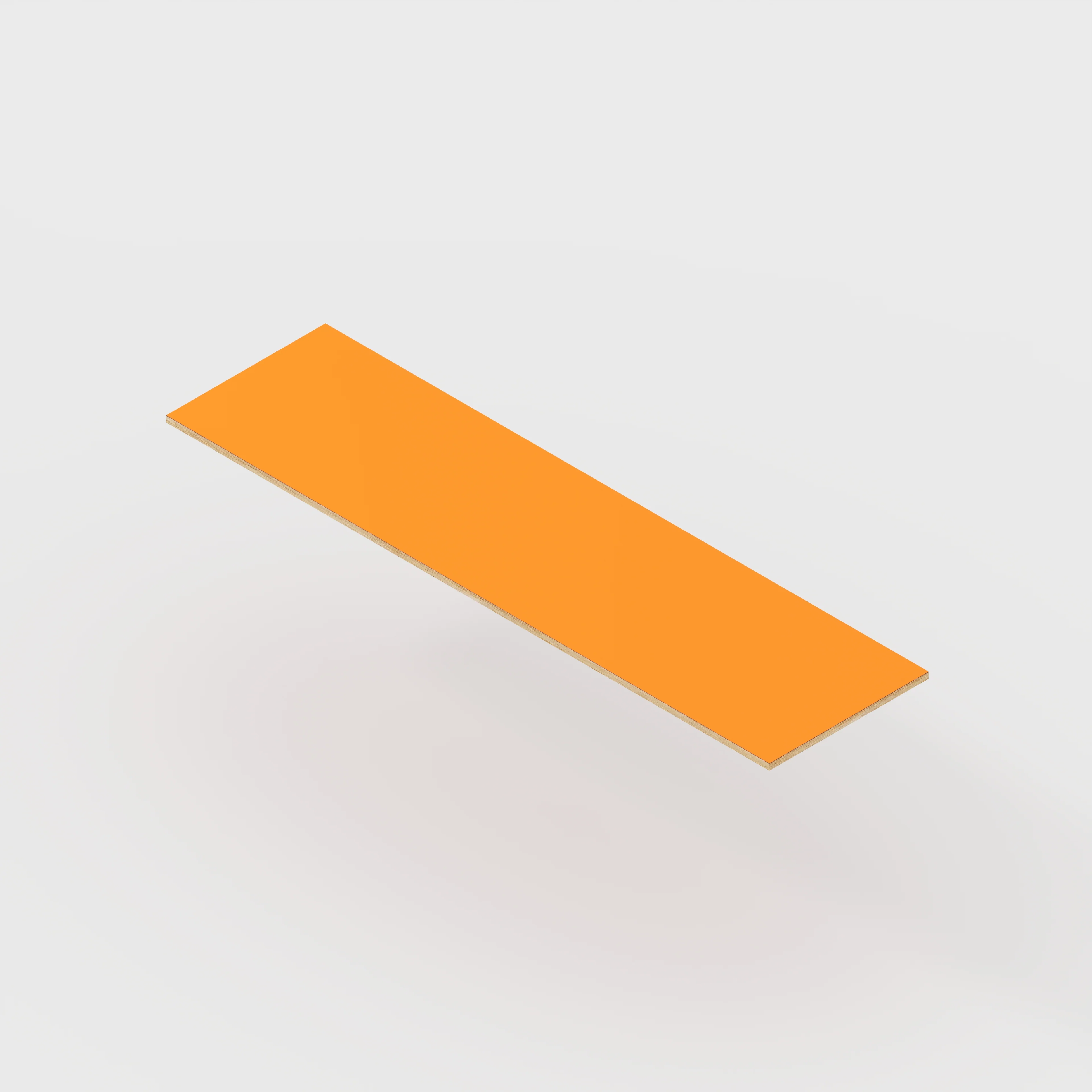 Plywood Worktop - Formica Levante Orange - 2400(w) x 635(d)