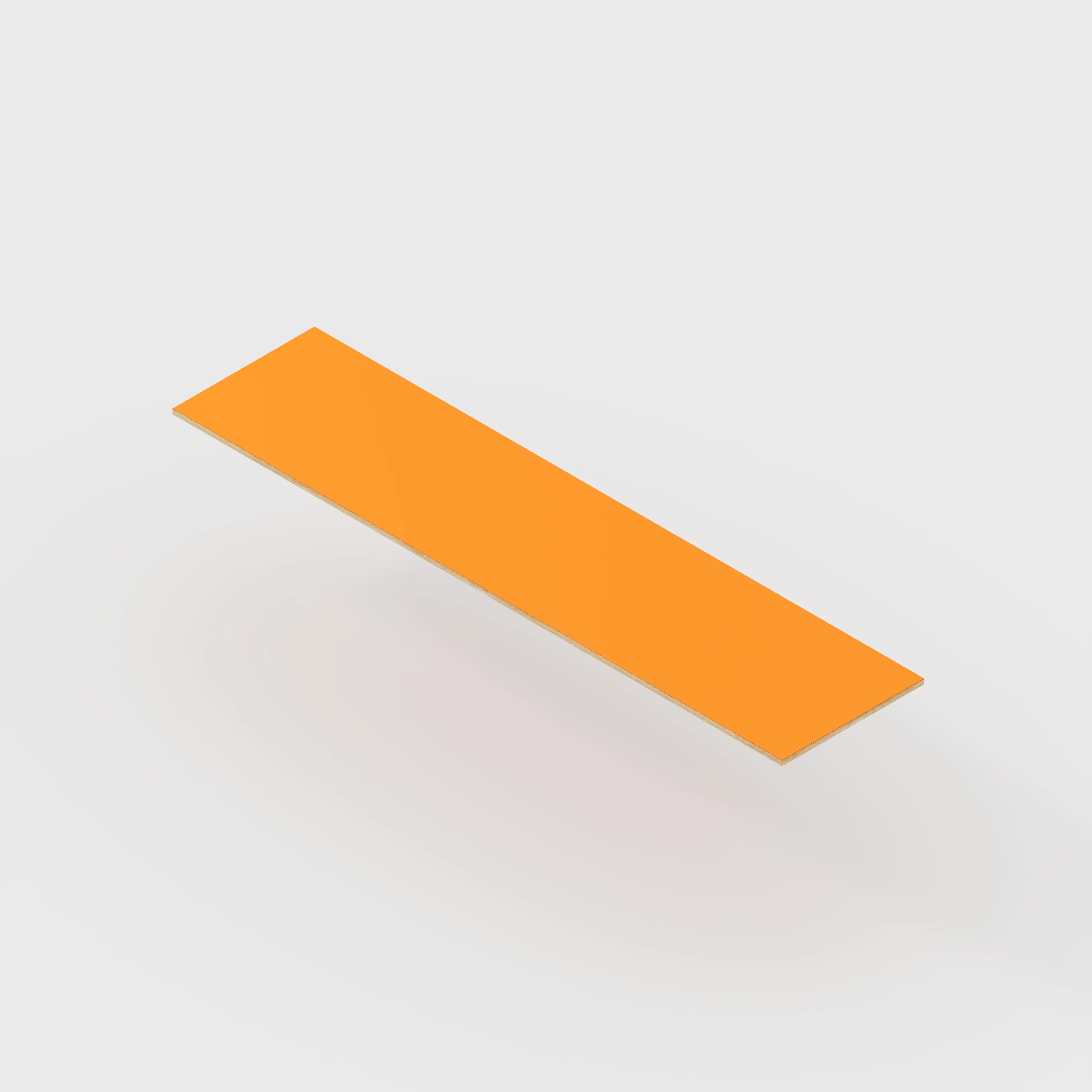 Plywood Worktop - Formica Levante Orange - 3000(w) x 900(d)
