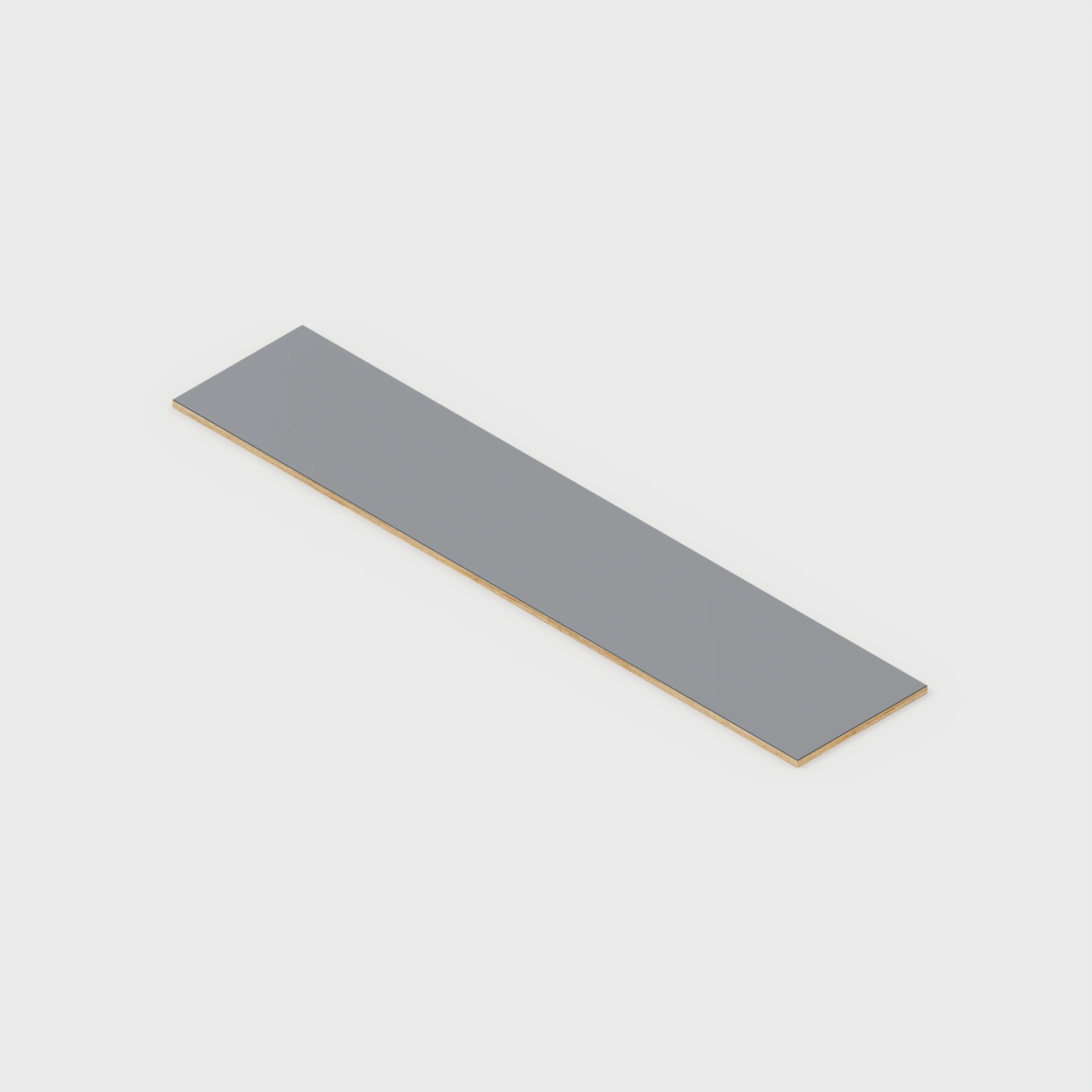 Plywood Shelf - Formica Tornado Grey - 1600(w) x 250(d)