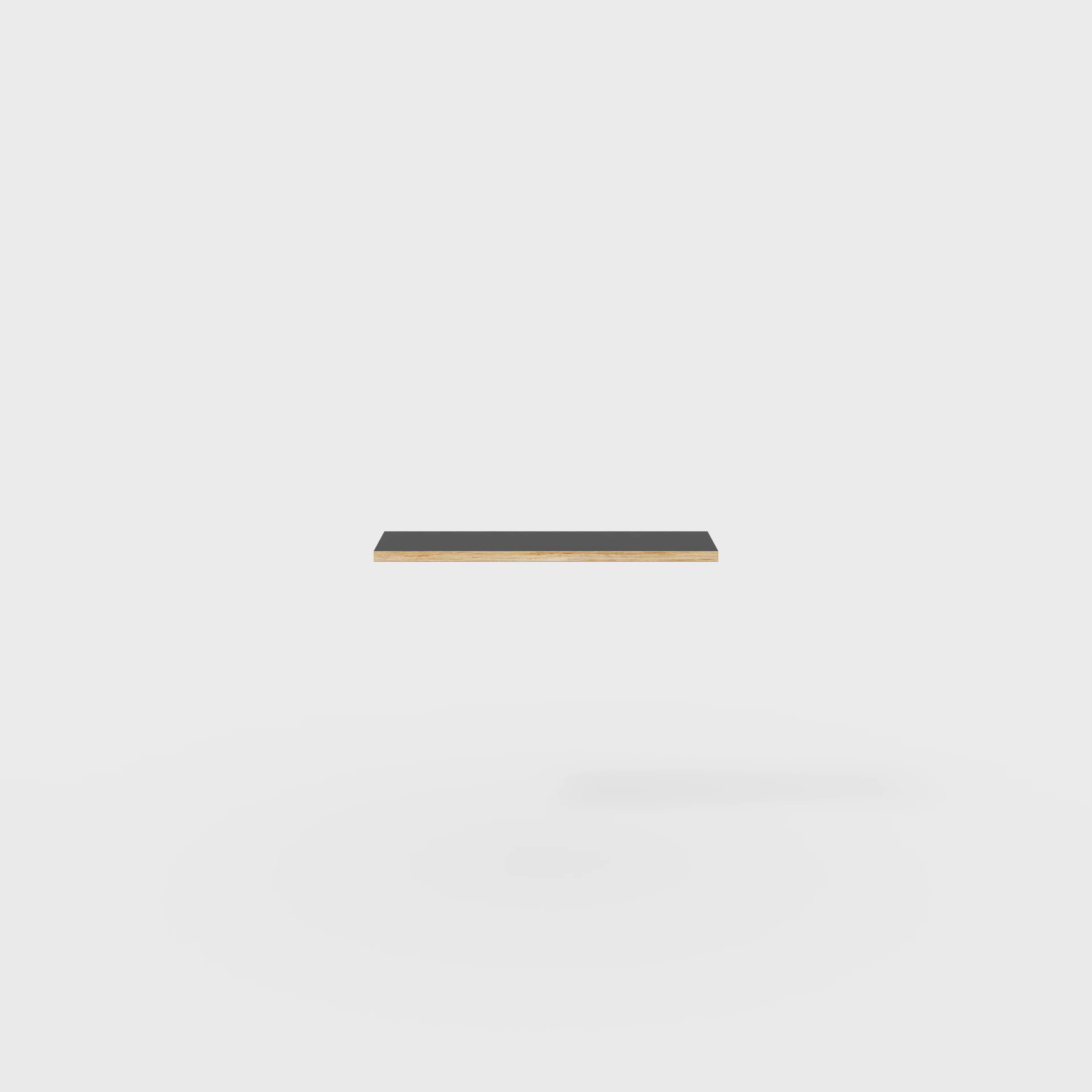 Plywood Shelf - Formica Diamond Black - 800(w) x 250(d) - Image 2