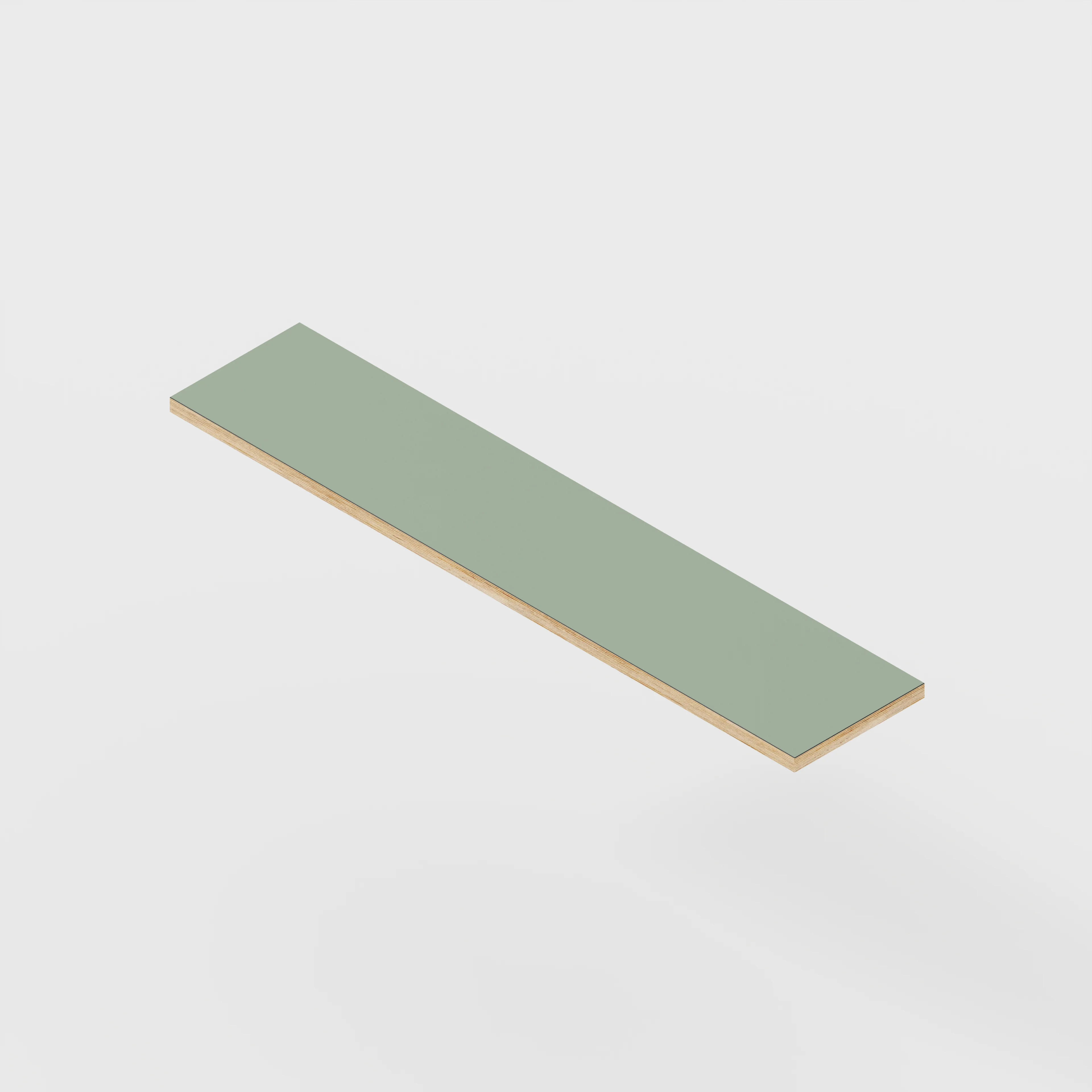 Plywood Shelf - Formica Green Slate - 1200(w) x 250(d)