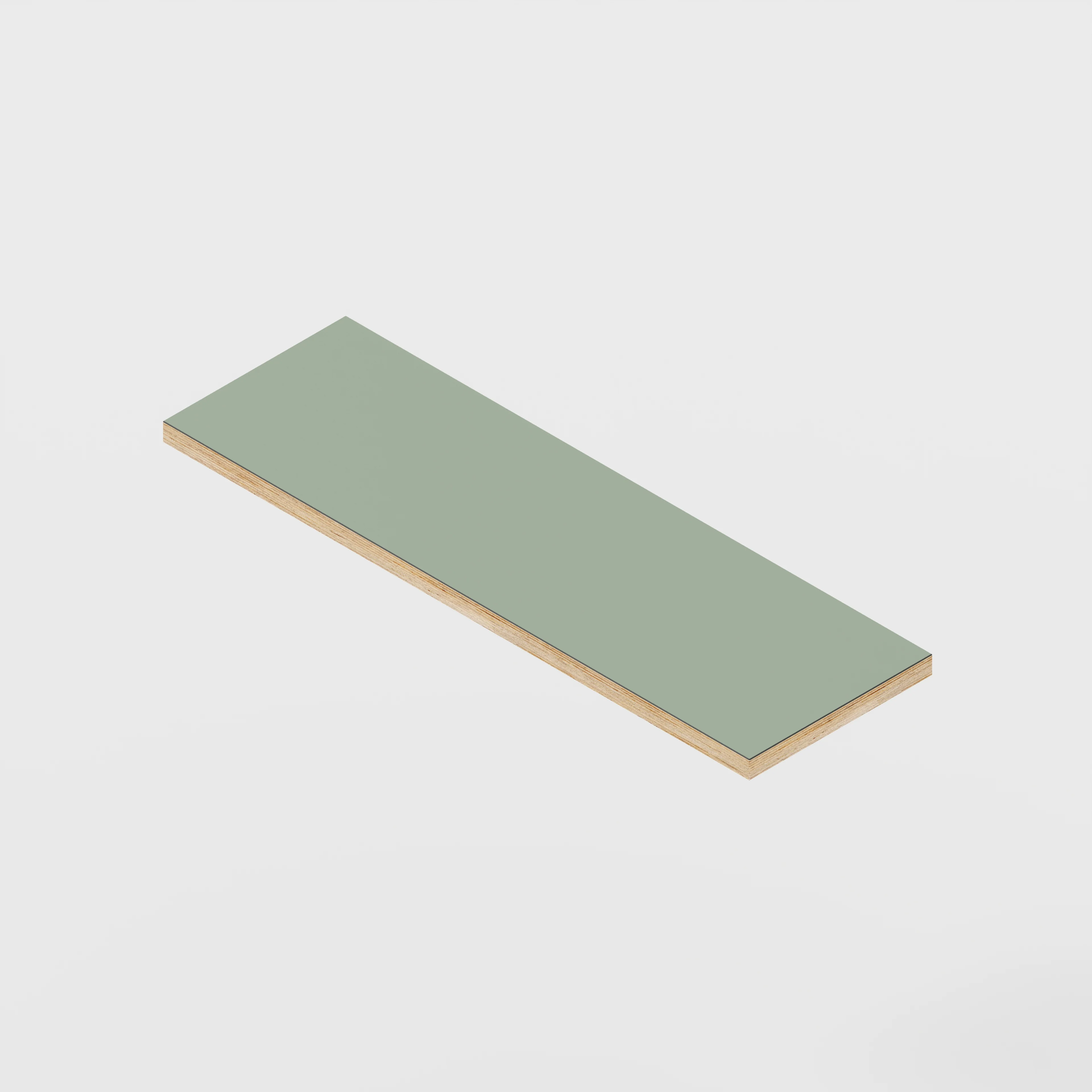 Plywood Shelf - Formica Green Slate - 800(w) x 250(d)