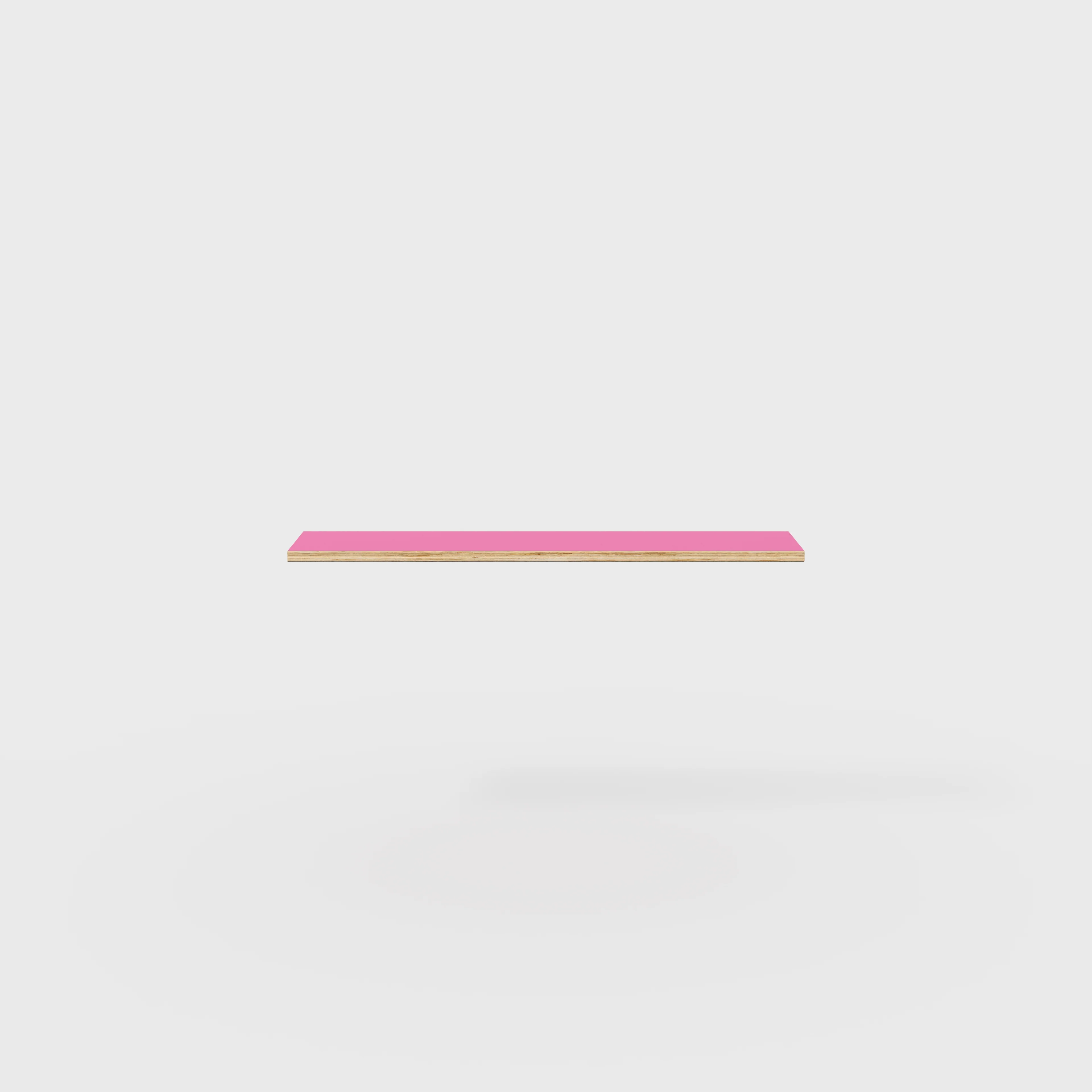 Plywood Shelf - Formica Juicy Pink - 1200(w) x 250(d) - Image 2