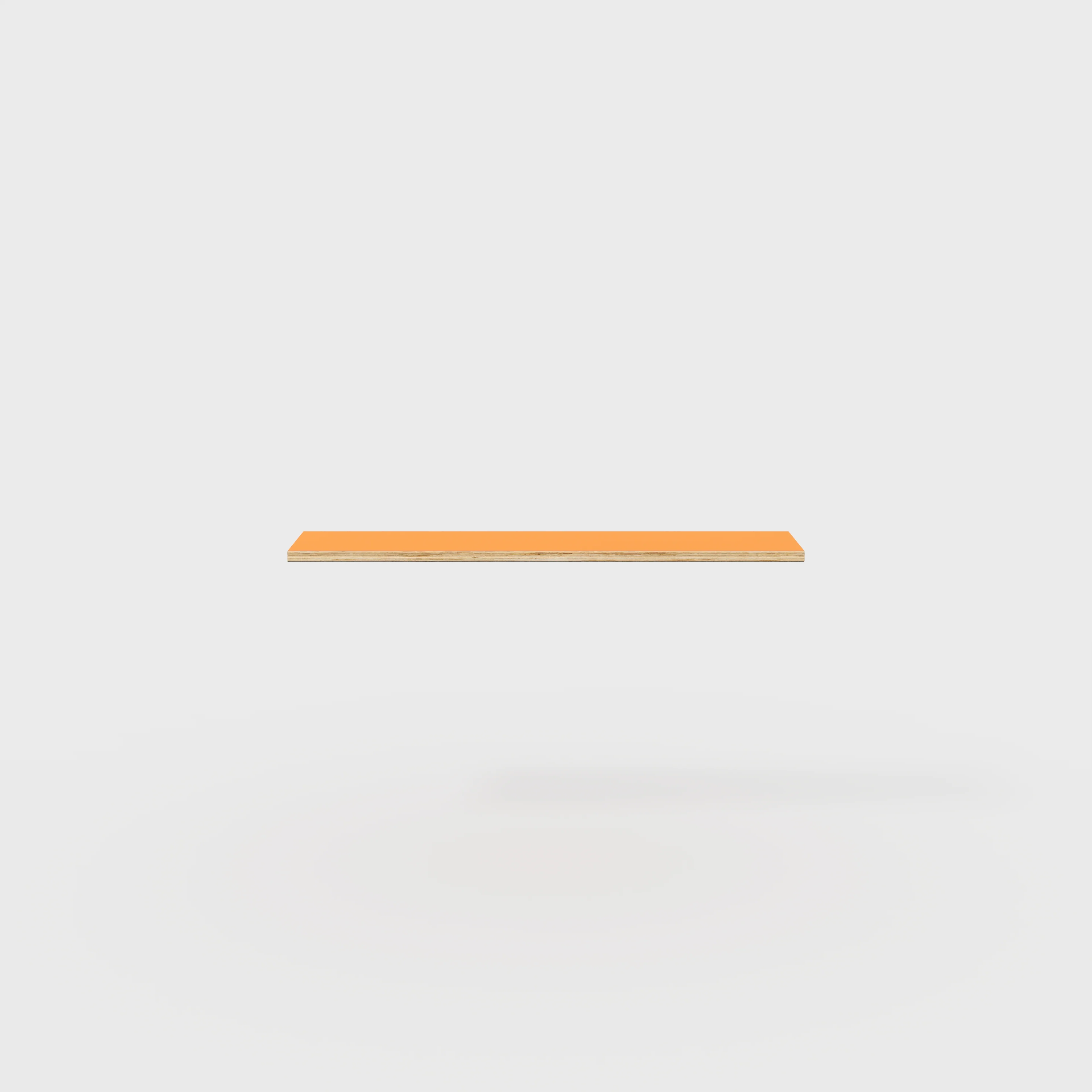 Plywood Shelf - Formica Levante Orange - 1200(w) x 250(d) - Image 2
