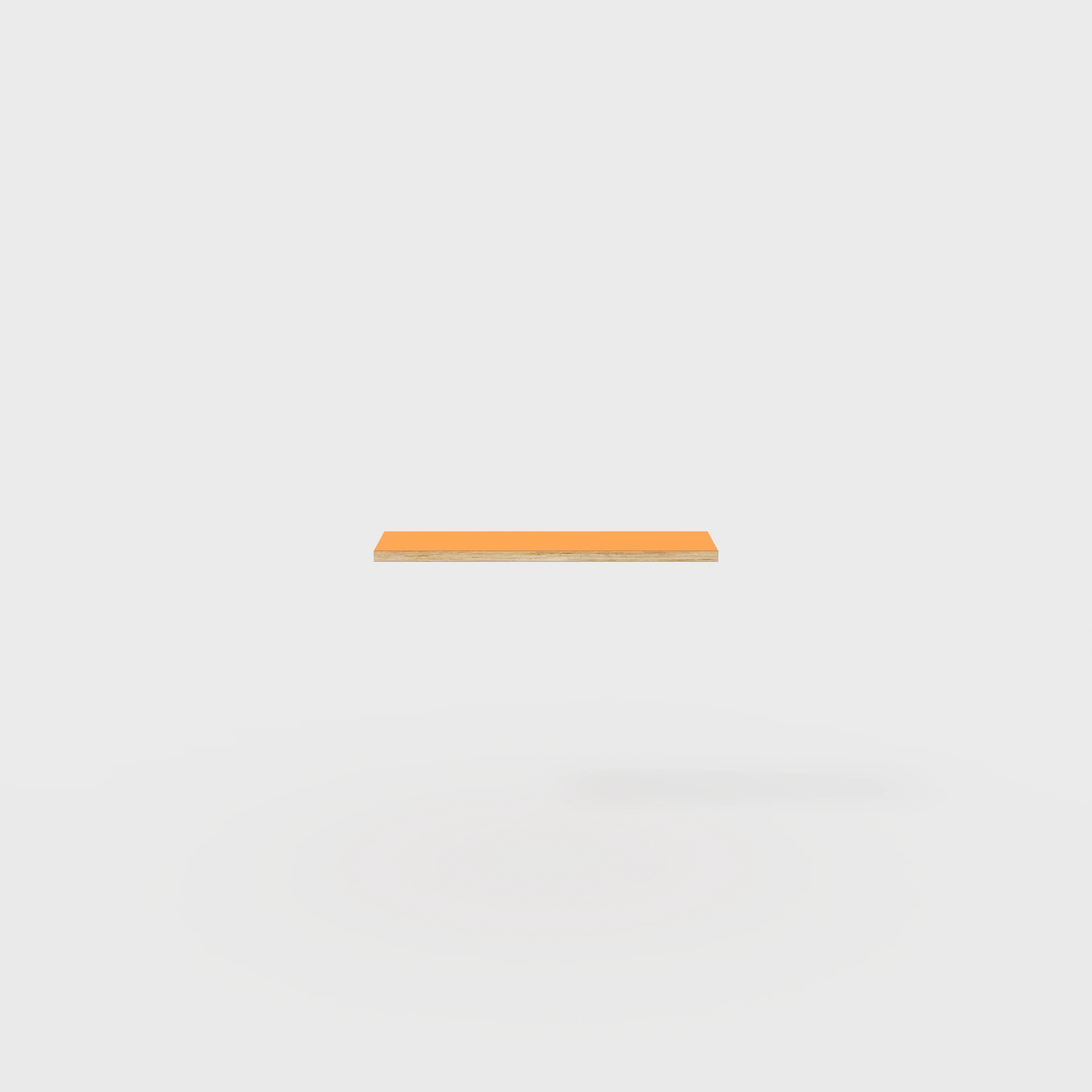 Plywood Shelf - Formica Levante Orange - 800(w) x 250(d) - Image 2