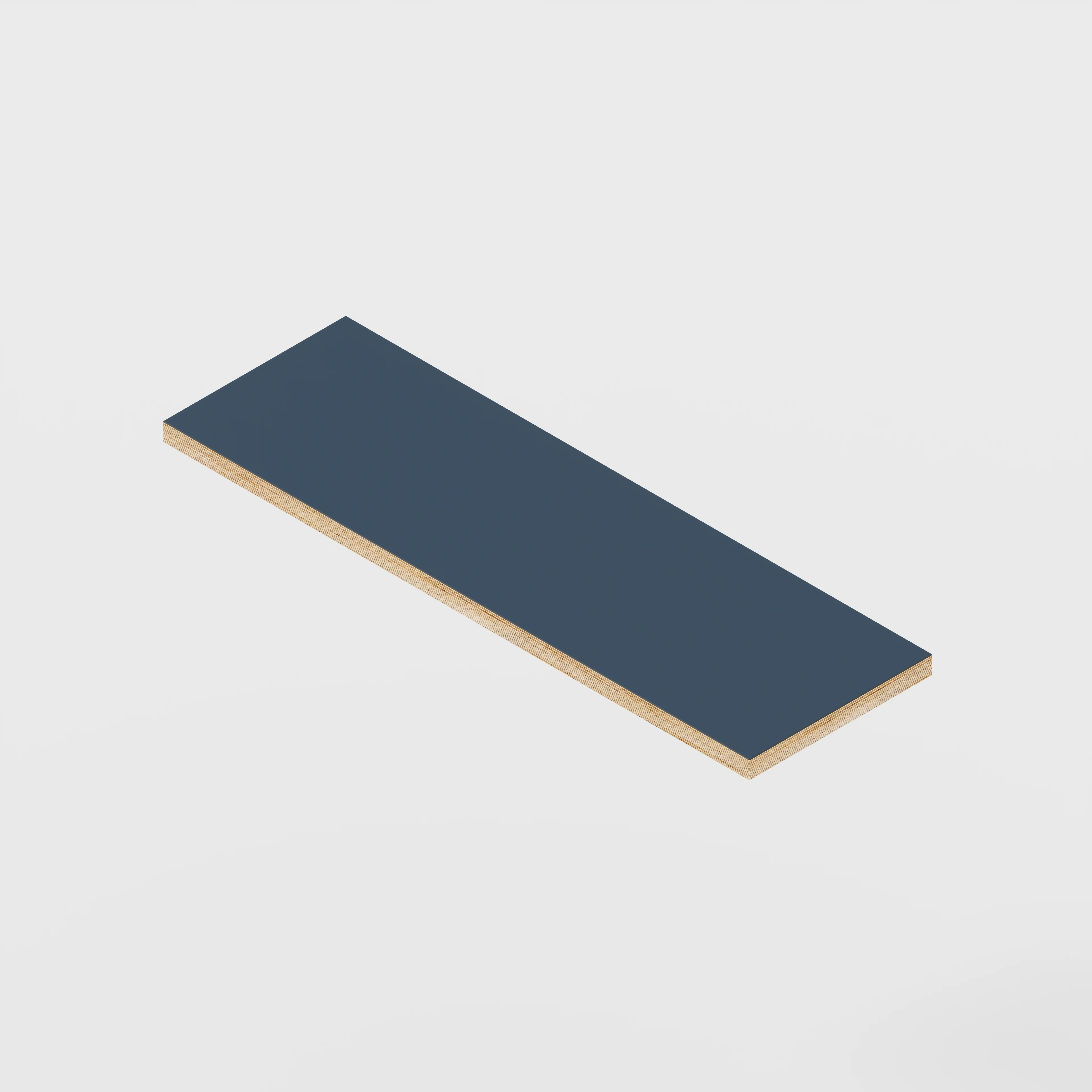 Plywood Shelf - Formica Night Sea Blue - 800(w) x 250(d)